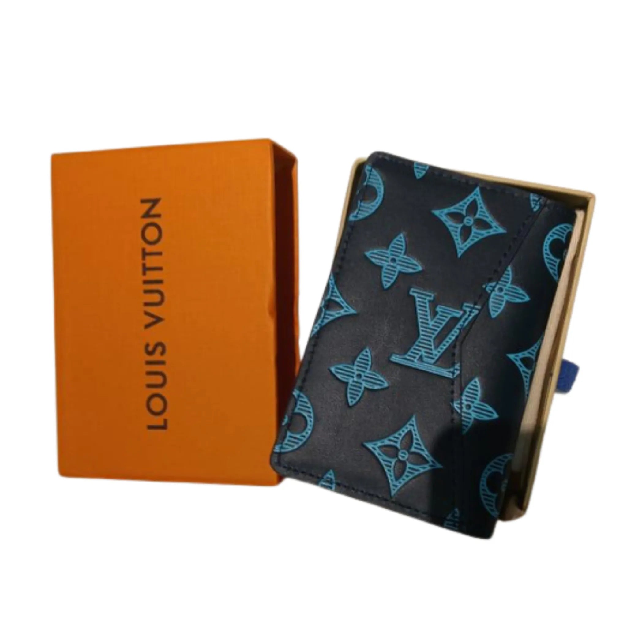 Louis Vuitton M83378 Monogram Navy Shadow de Poche Card Holder