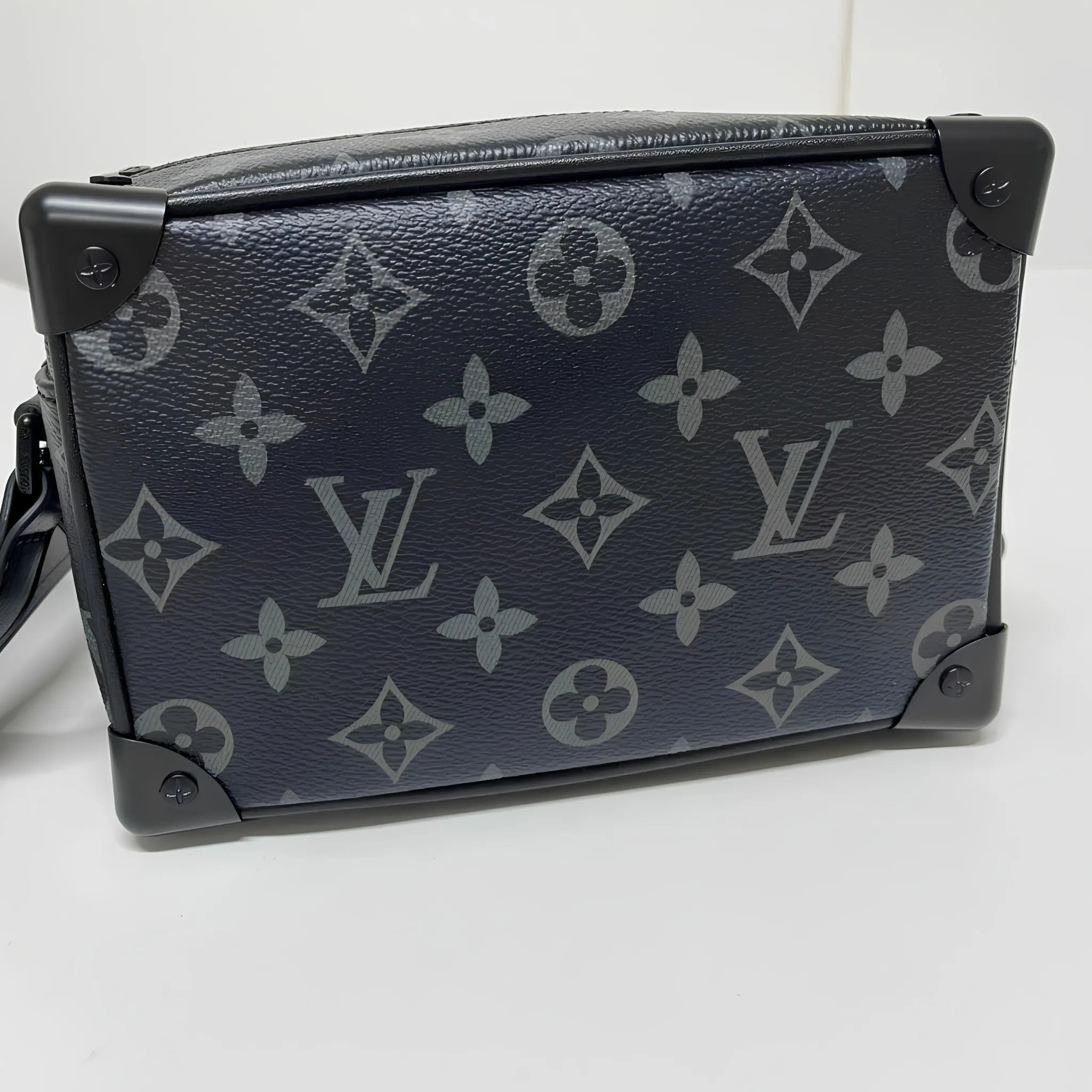 Louis Vuitton Monogram Eclipse Soft Trunk Shoulder Handbag