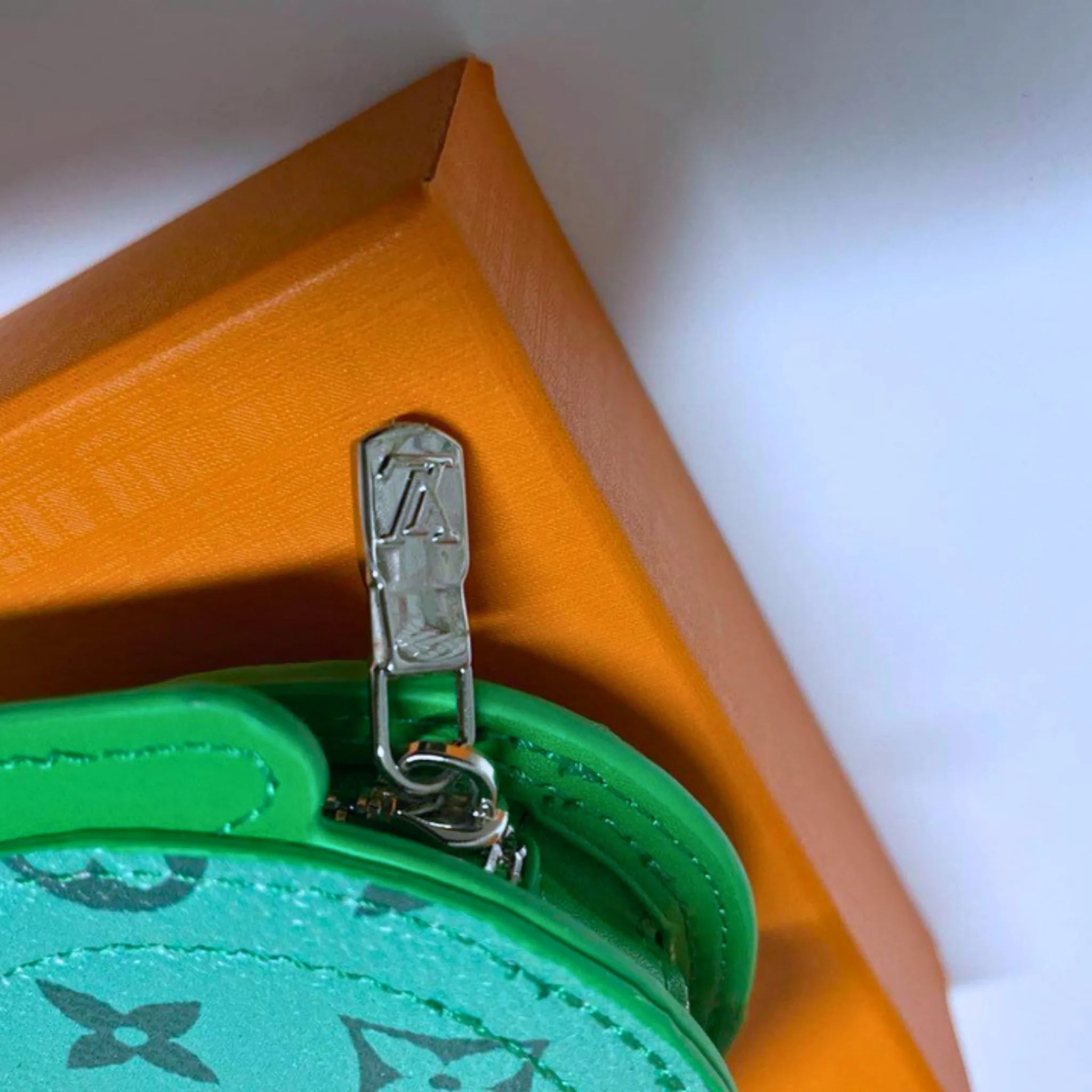 Louis Vuitton Green Monogram Frog Bag Charm Keychain