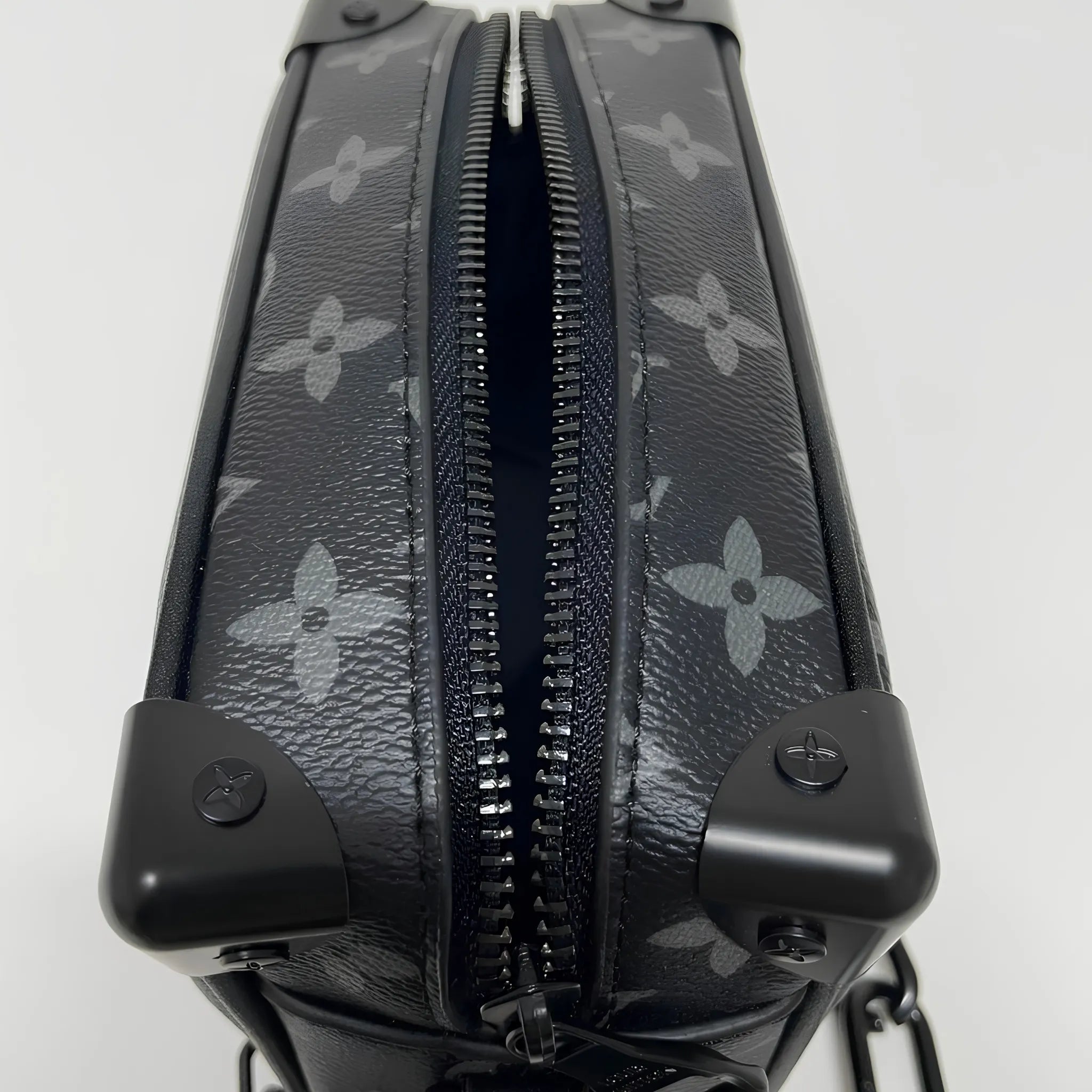 Louis Vuitton Monogram Eclipse Soft Trunk Shoulder Handbag