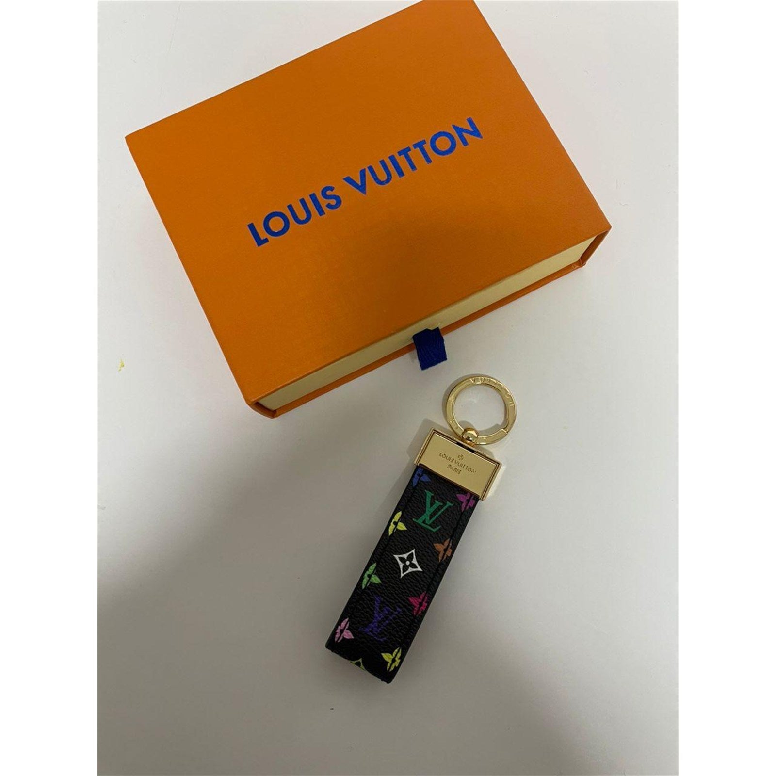 Louis Vuitton Dragonne Key Holder Key Chain LV Monogram With Box & Dust Bag - photo 4