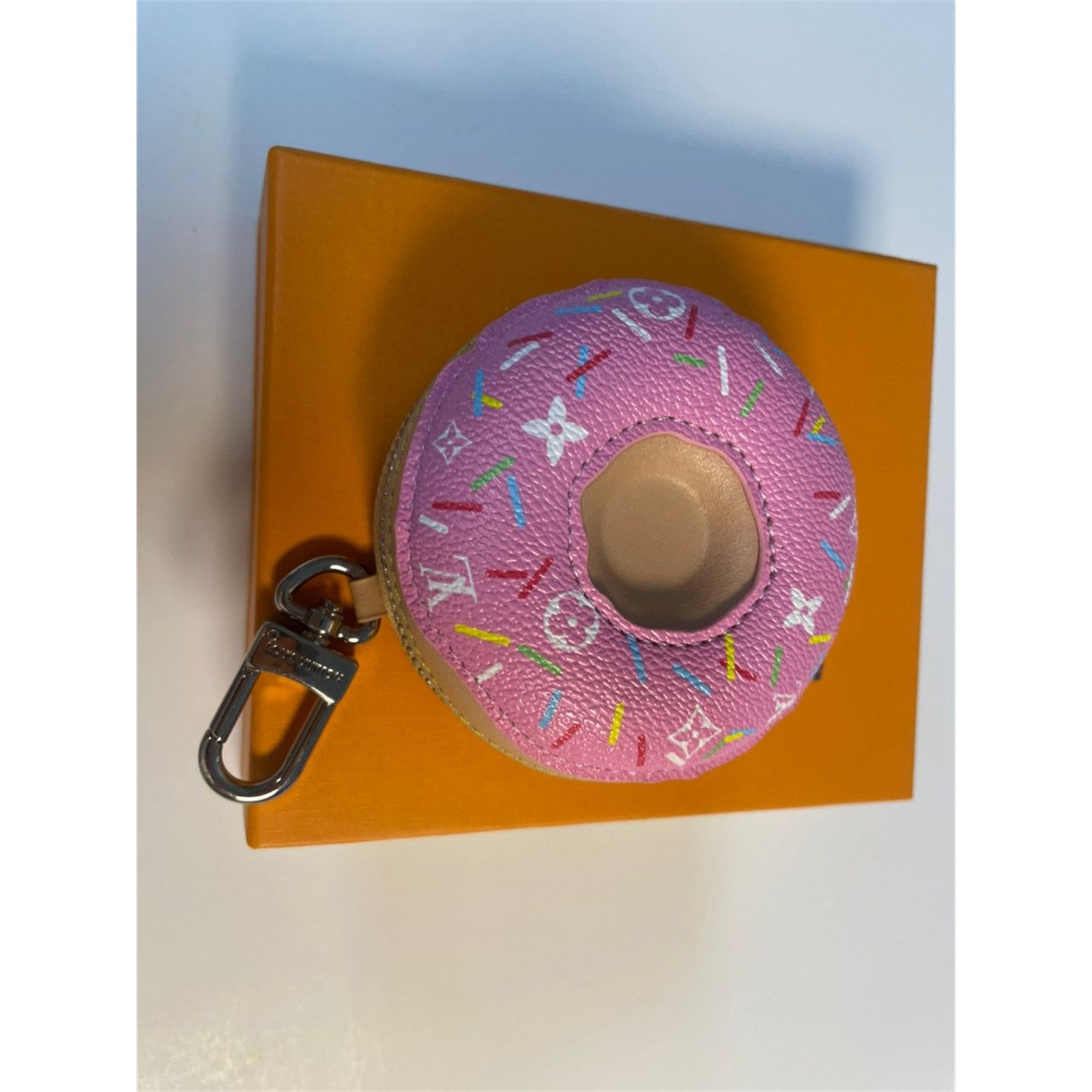 Louis Vuitton LV Monogram Donut Mini Pouch Keychain Charm Bag - photo 1