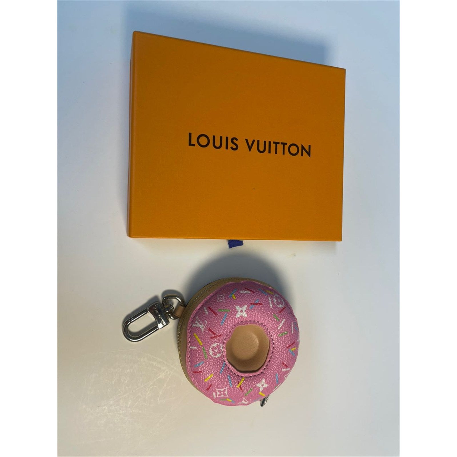 Louis Vuitton LV Monogram Donut Mini Pouch Keychain Charm Bag - photo 2