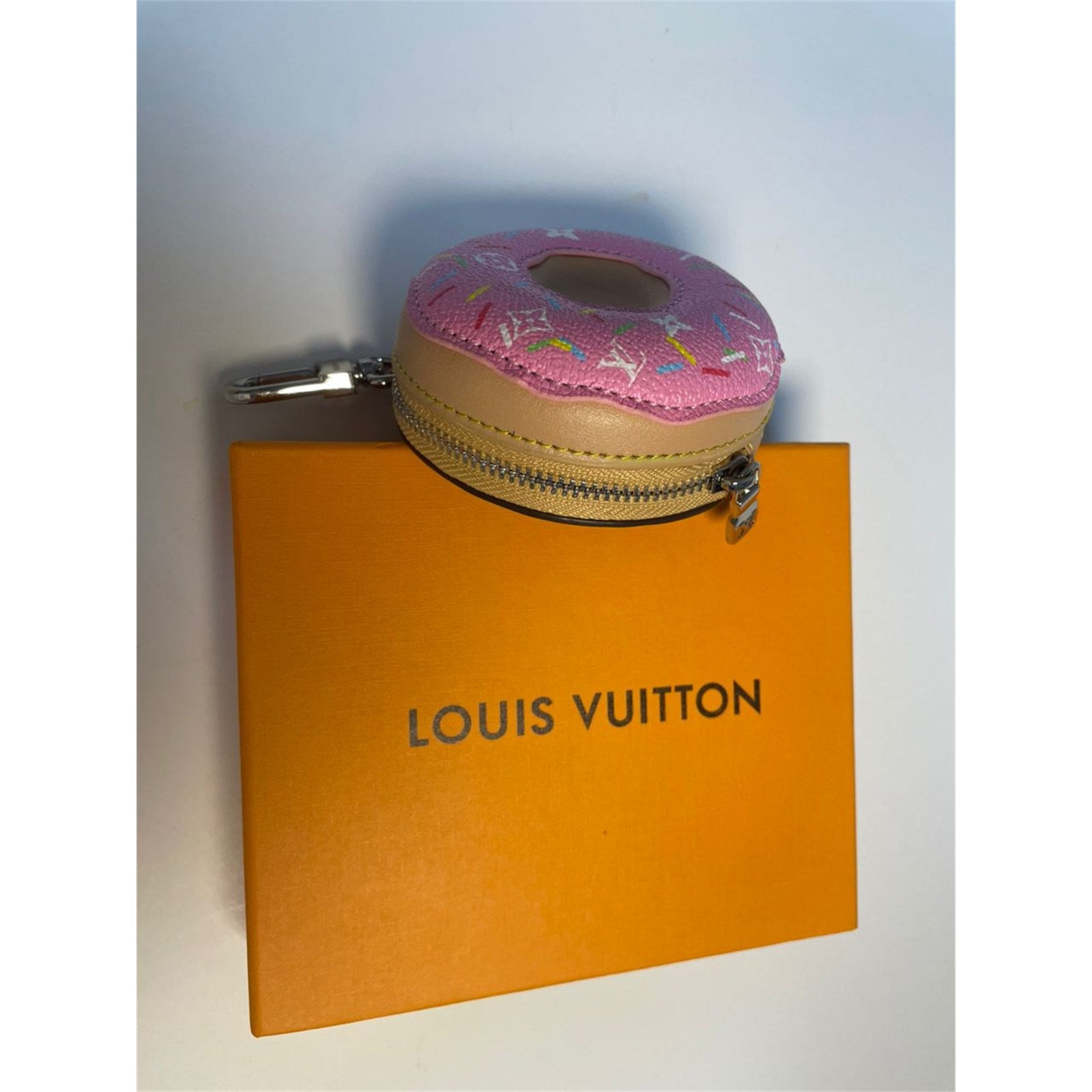 Louis Vuitton LV Monogram Donut Mini Pouch Keychain Charm Bag - photo 8