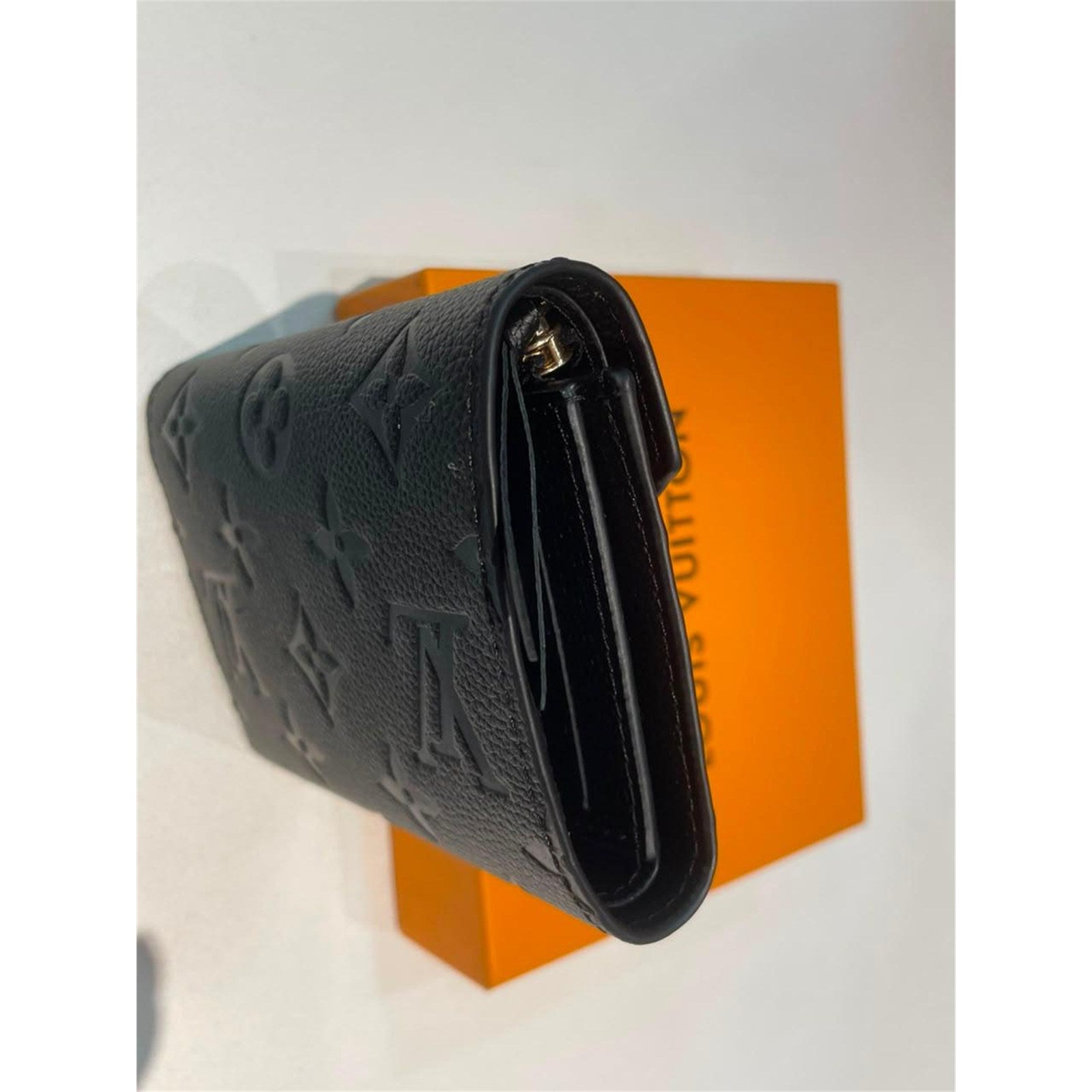 Louis Vuitton Black Monogram Logo Zipper Around Long Wallet New with Box - photo 2