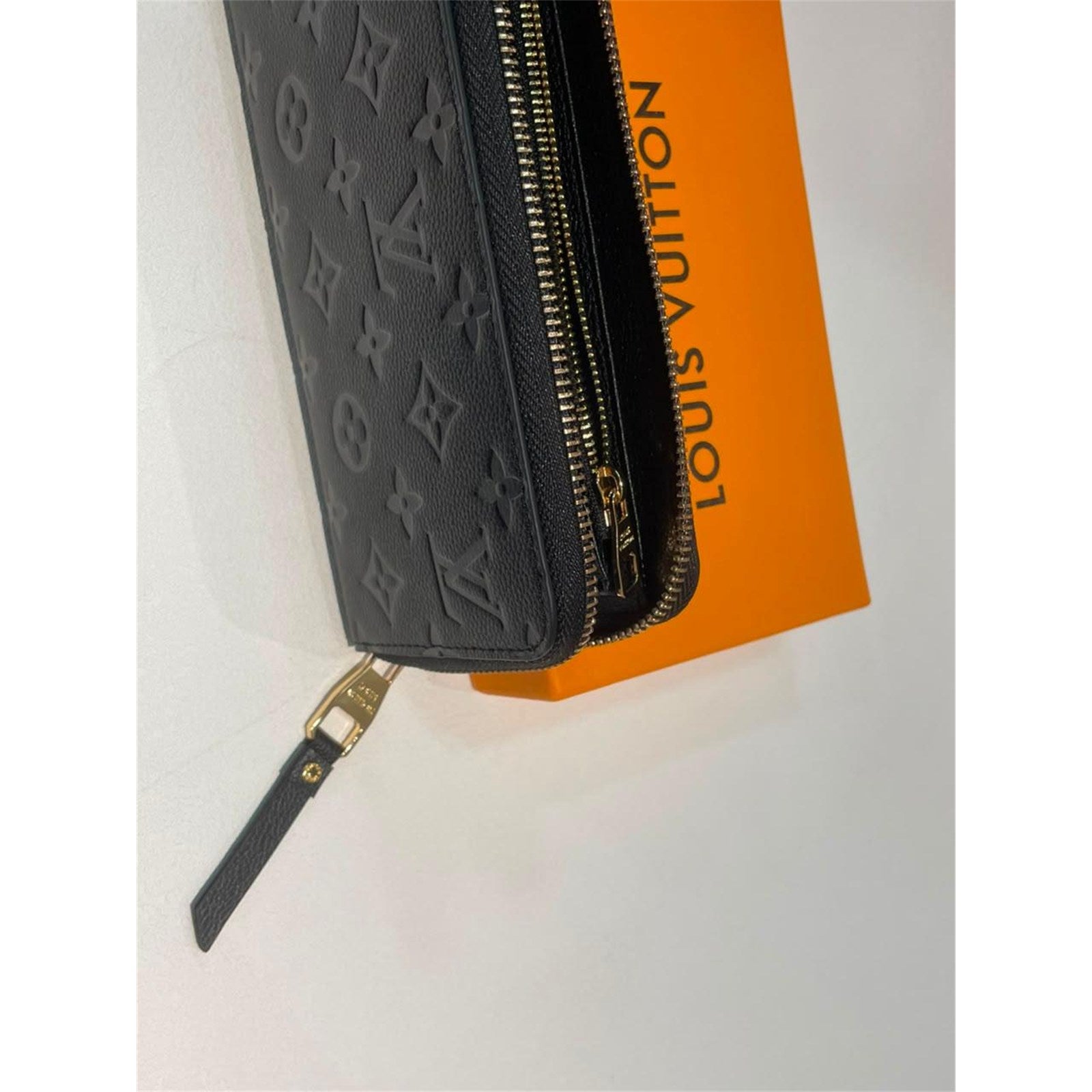 Louis Vuitton Black Monogram Logo Zipper Around Long Wallet New with Box - photo 4
