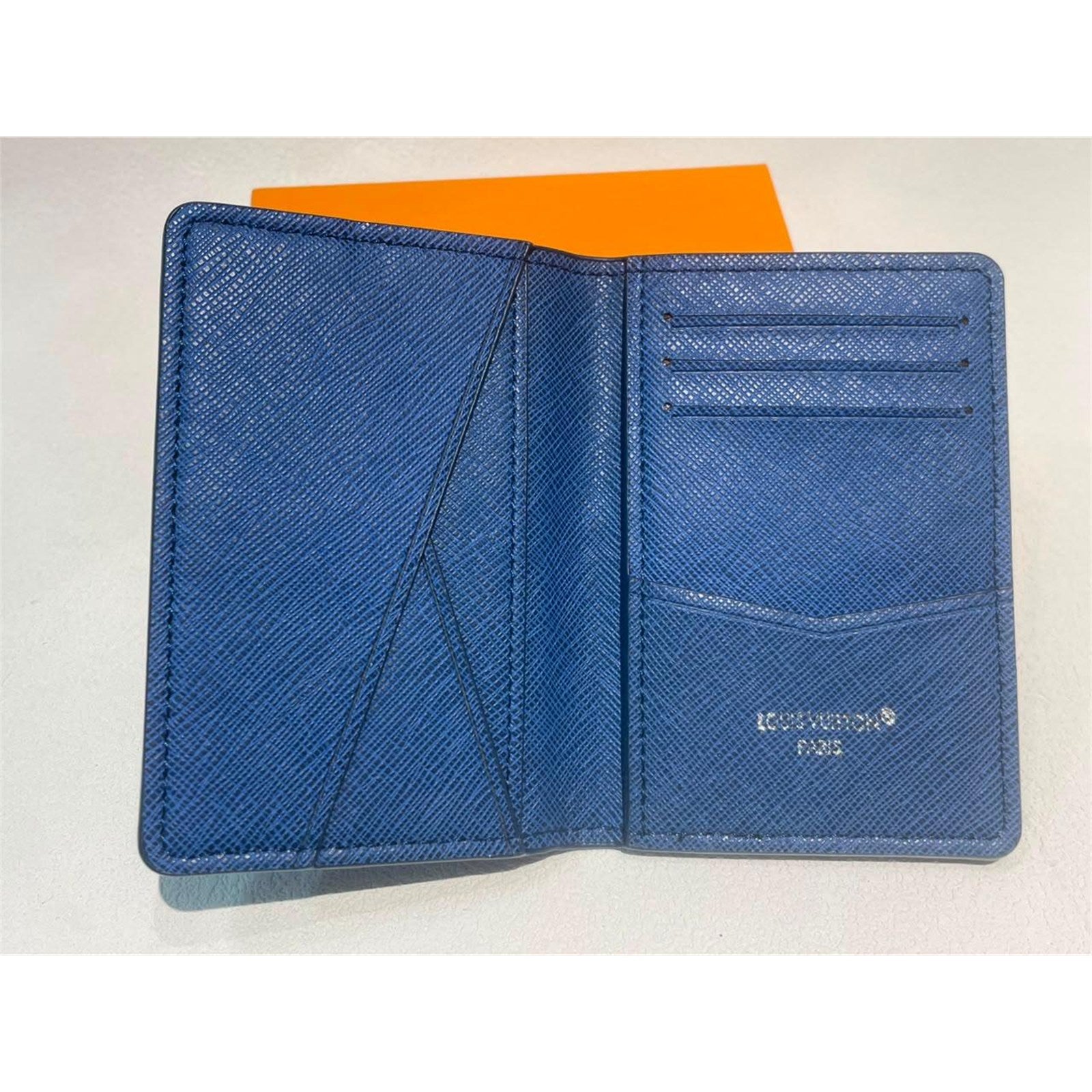 Louis Vuitton Basketball Monogram Pocket Organizer Wallet Blue - photo 6