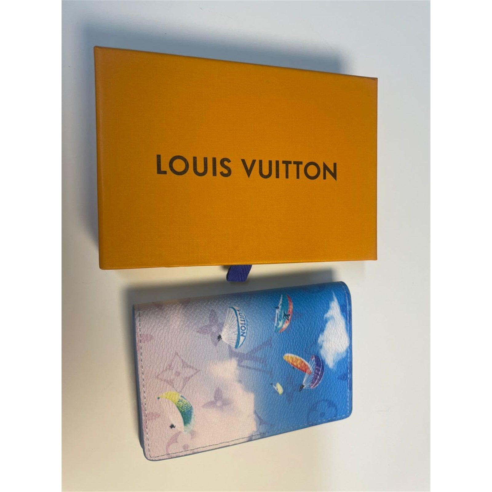 Louis Vuitton Pocket Organizer Wallet Sky Paragliding Monogram - photo 1