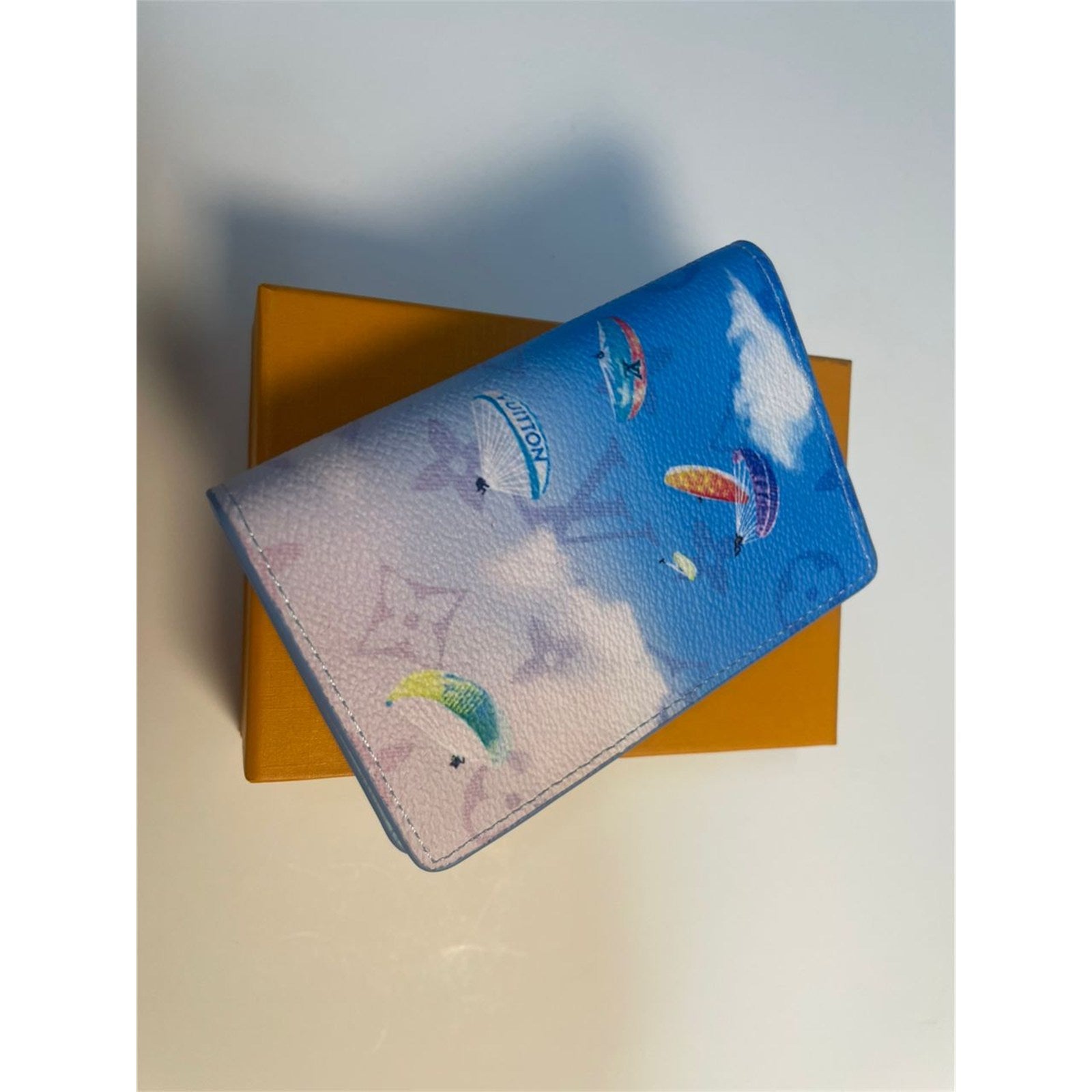 Louis Vuitton Pocket Organizer Wallet Sky Paragliding Monogram - photo 2