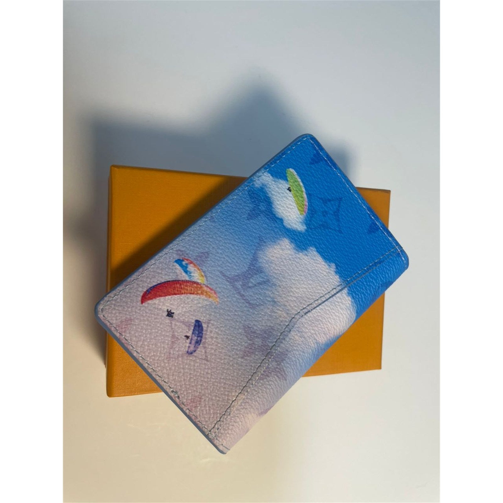 Louis Vuitton Pocket Organizer Wallet Sky Paragliding Monogram - photo 3