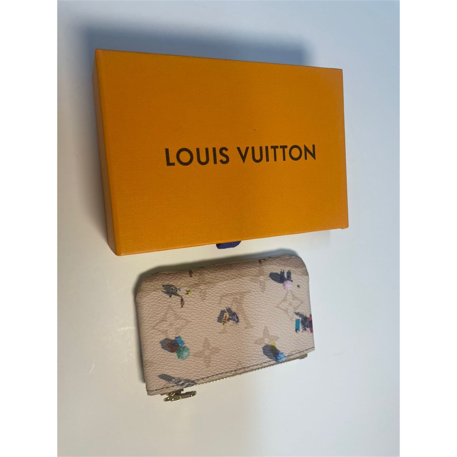 Louis Vuitton Monogram Coin Purse Pouch Beach Beige - photo 2