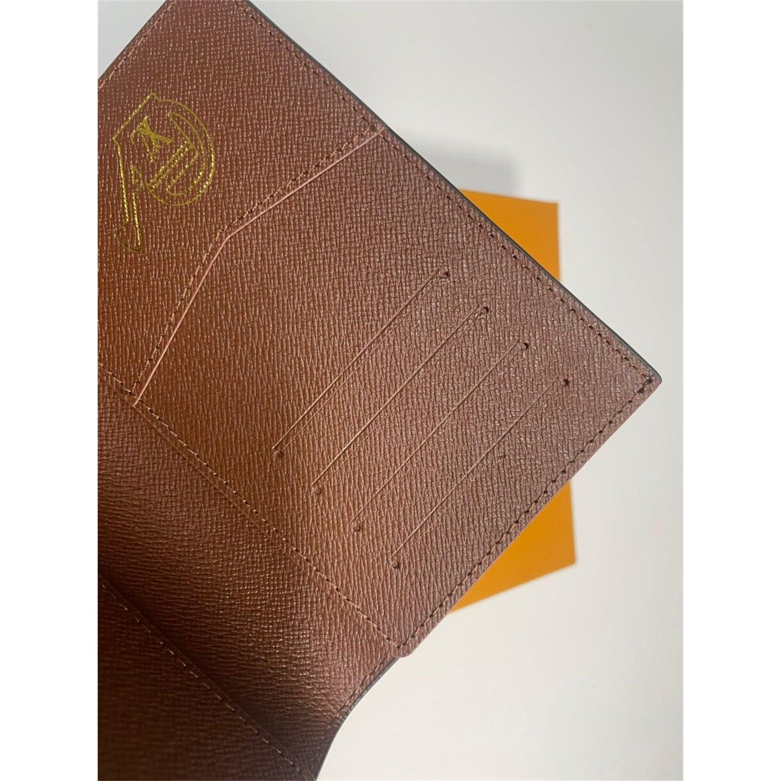 Louis Passport Cover Monogram Flower Canvas Brown - photo 5