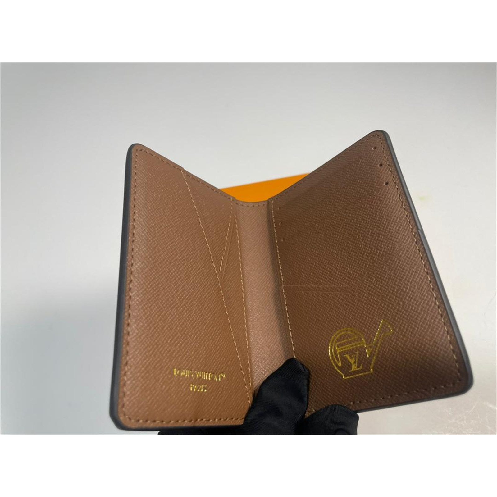 Louis Vuitton Men's Brown Monogram Floral Leather Pocket Organizer - photo 5