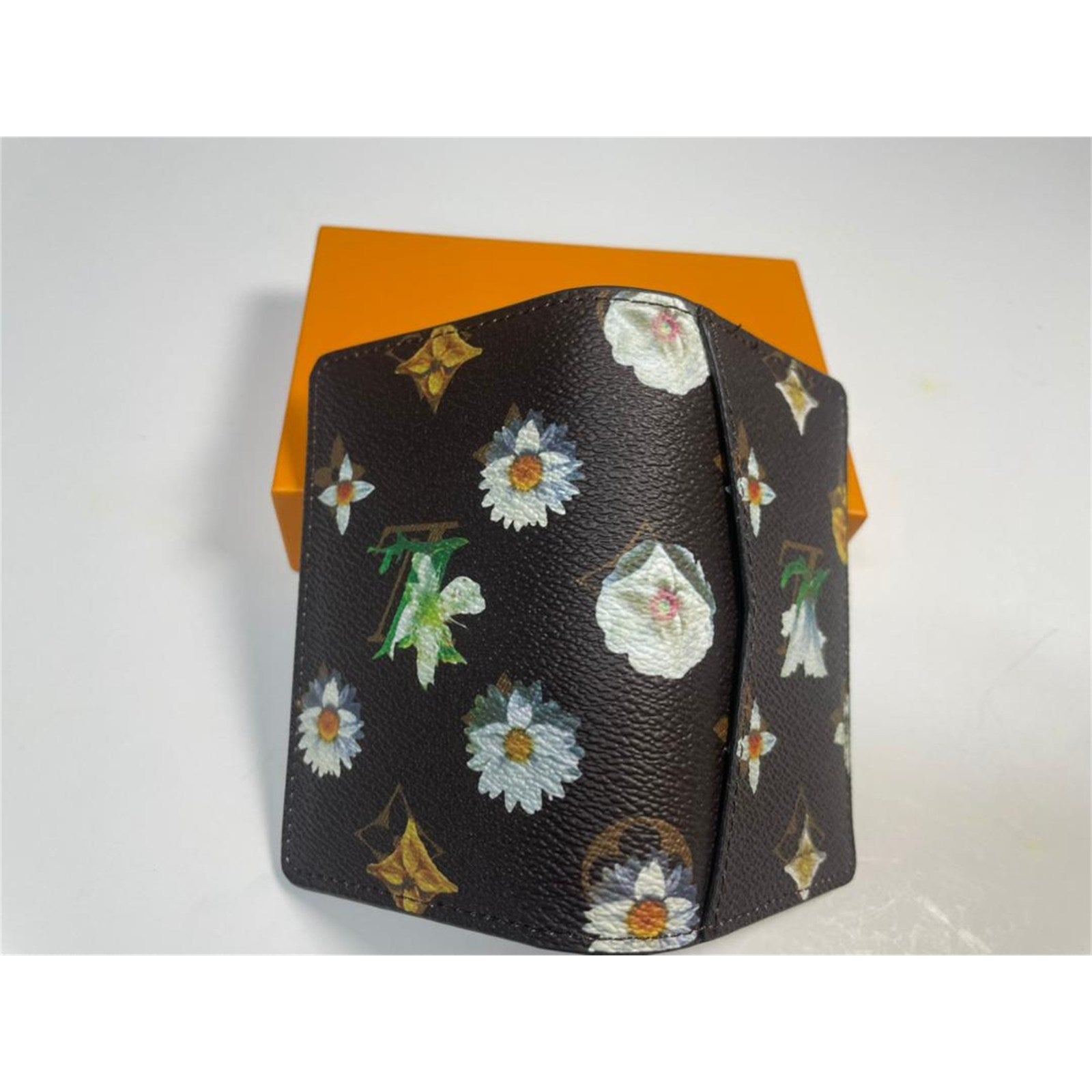 Louis Vuitton Men's Brown Monogram Floral Leather Pocket Organizer - photo 7