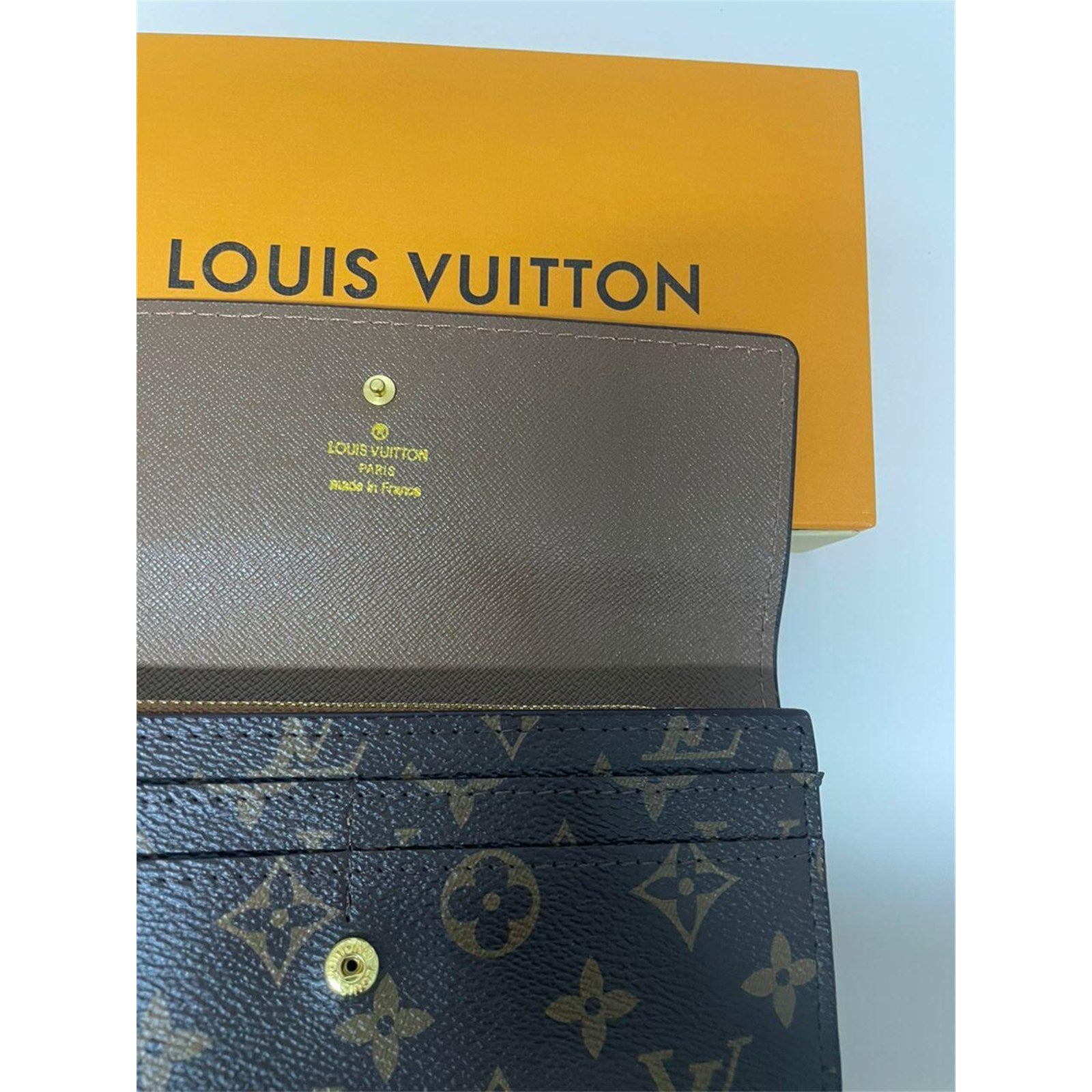 Louis Vuitton Portefeuille Sarah Monogram Long Wallet Brown - photo 4