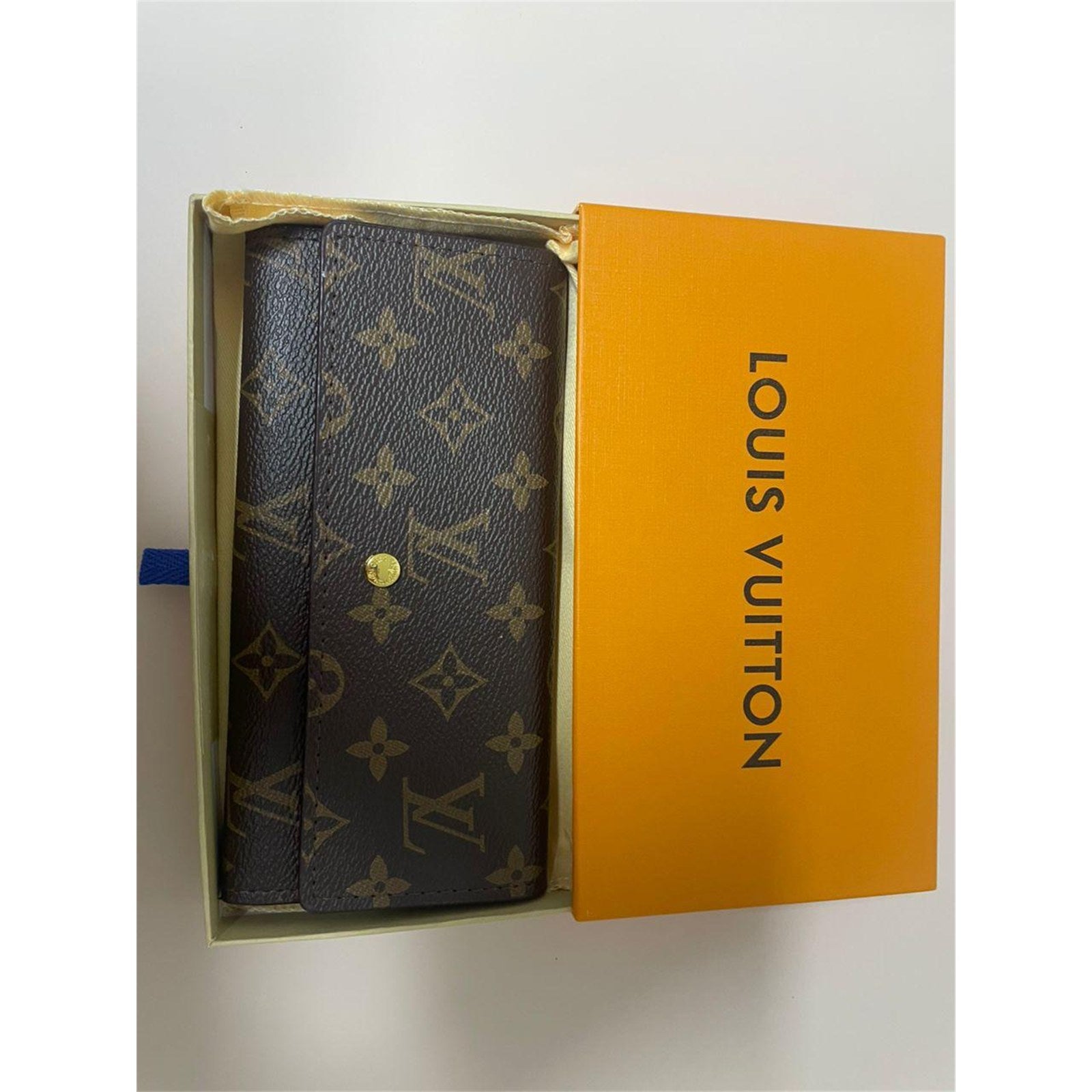 Louis Vuitton Portefeuille Sarah Monogram Long Wallet Brown - photo 7