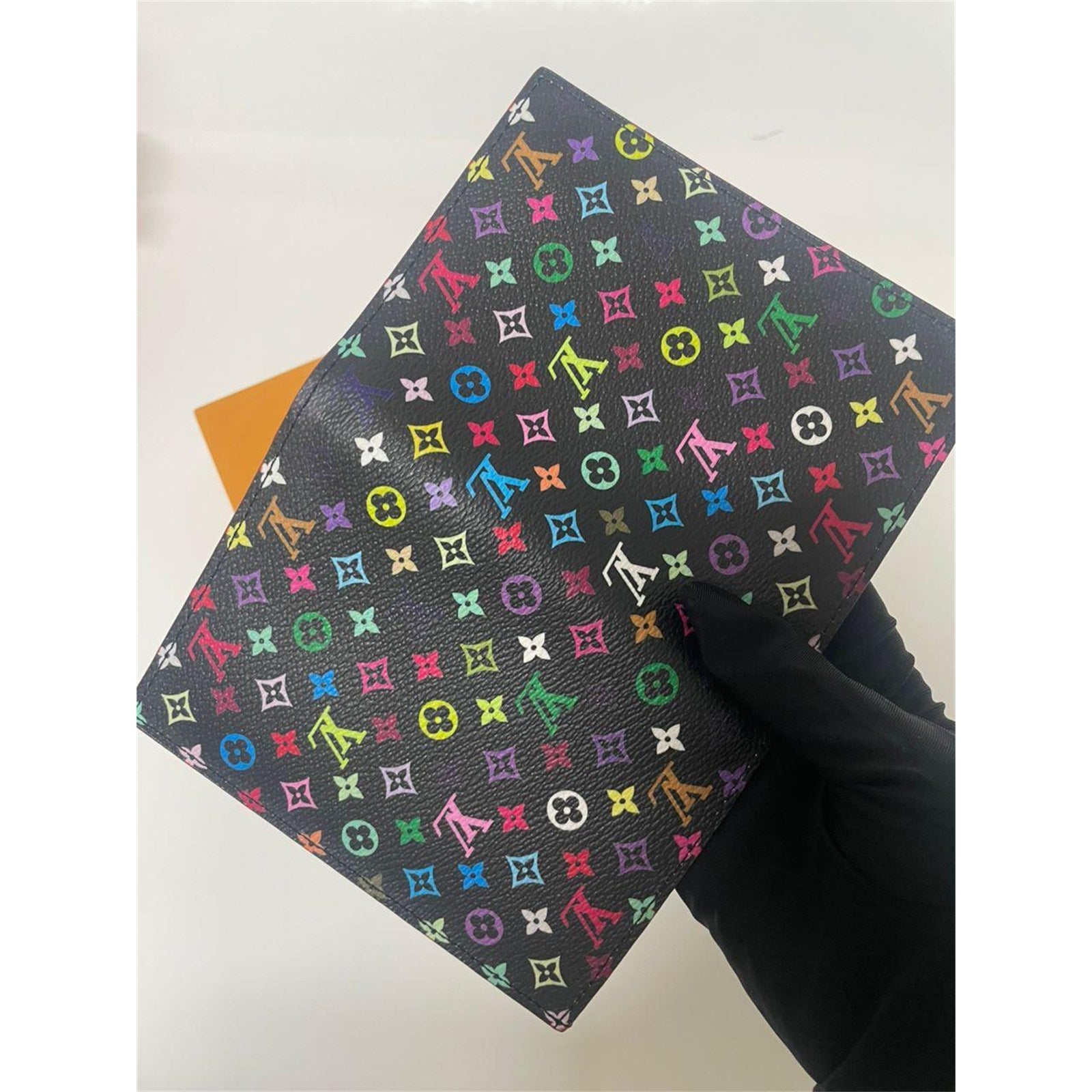 Louis Vuitton x Takashi Murakami Multicolor Passport Cover with Box - photo 2