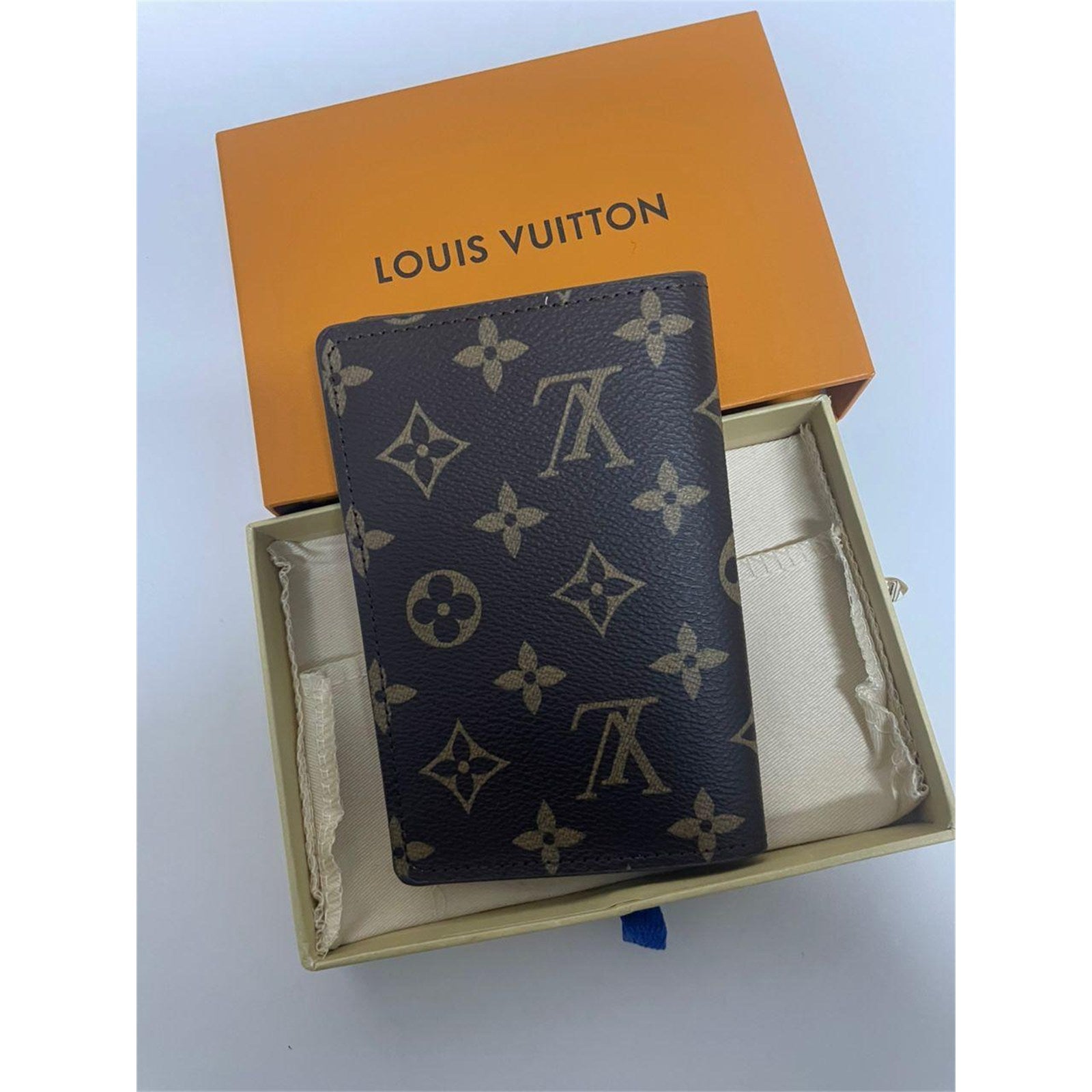 Louis Vuitton Monogram Passport Cover Brown - photo 5