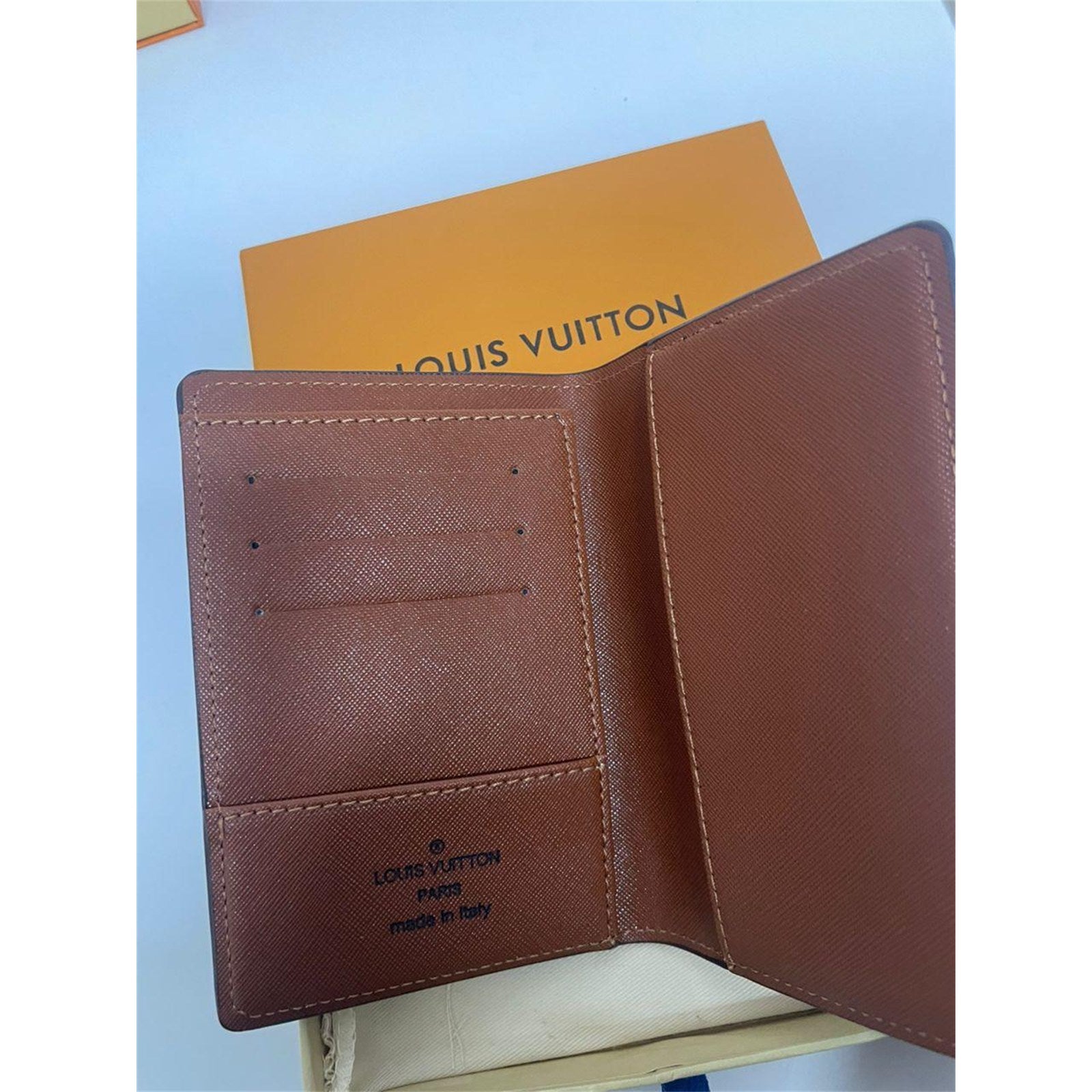 Louis Vuitton Monogram Passport Cover Brown - photo 6