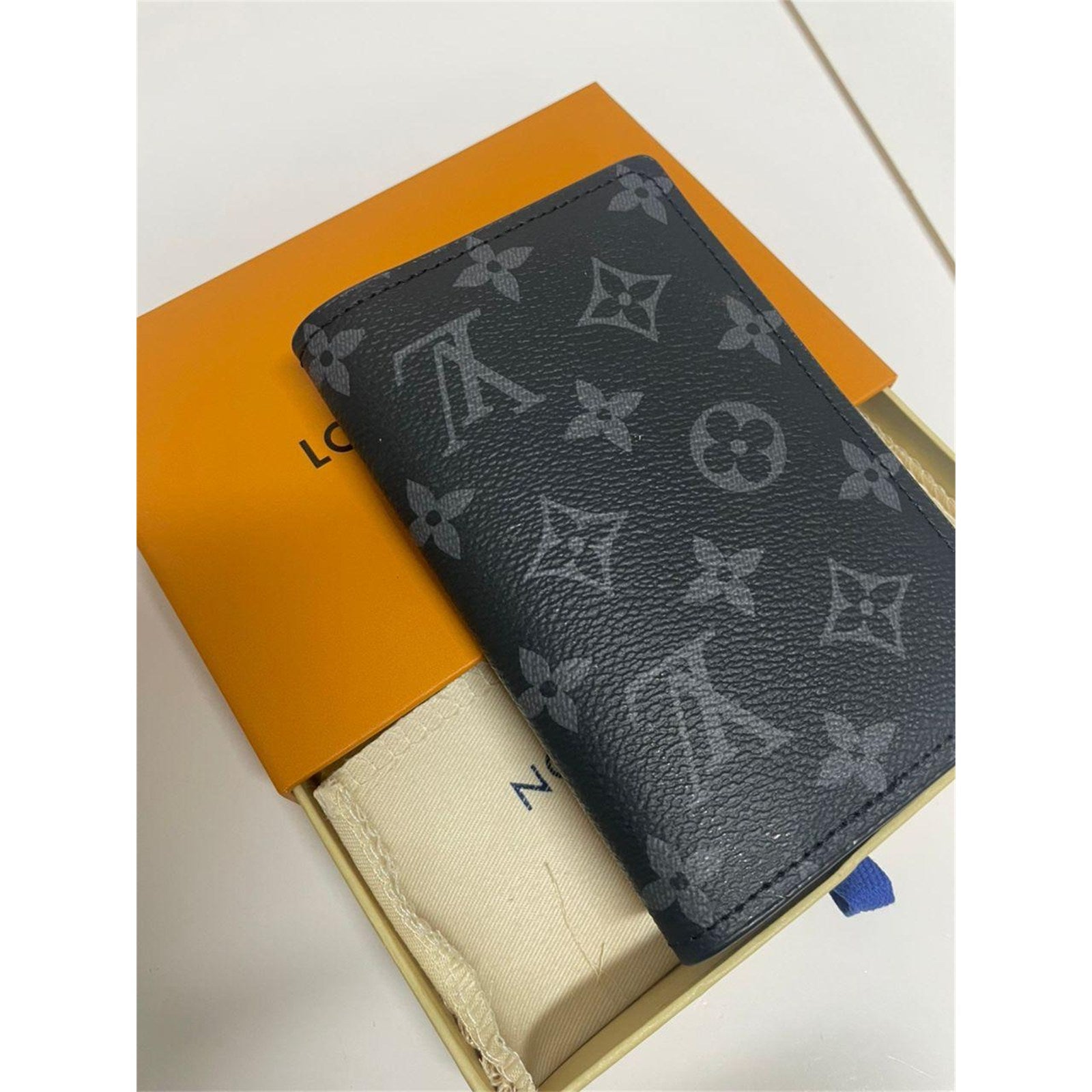 Louis Vuitton Monogram Eclipse Passport Cover - photo 2