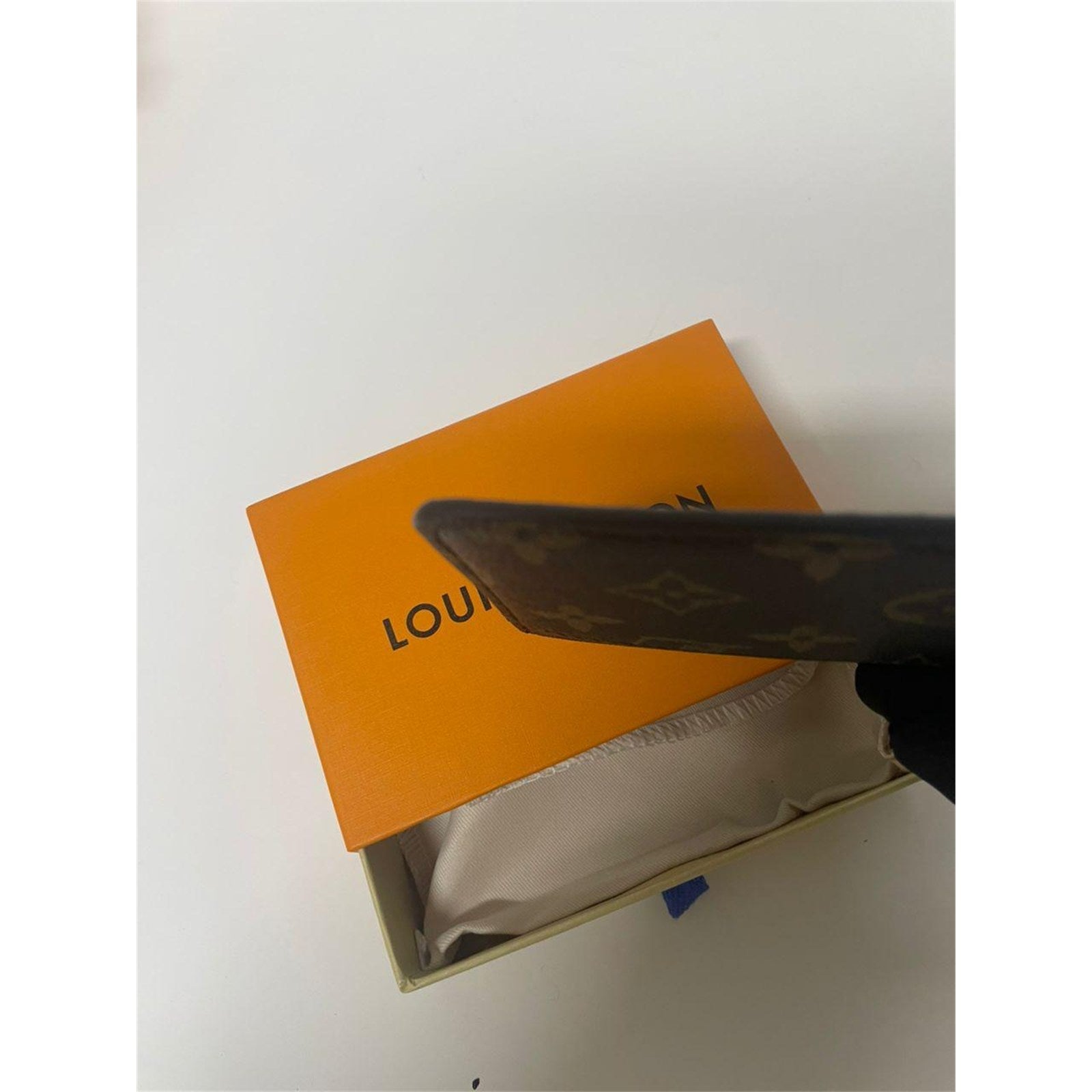 Louis Vuitton Monogram Porte Carte Sample Card Case Holder Brown - photo 3