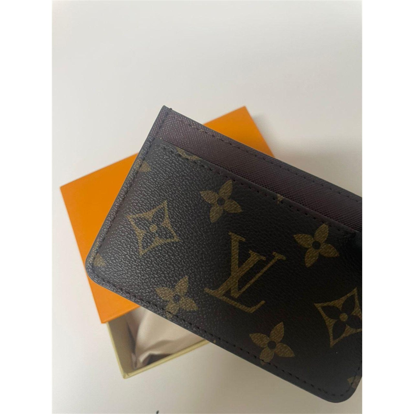 Louis Vuitton Monogram Porte Carte Sample Card Case Holder Brown - photo 5