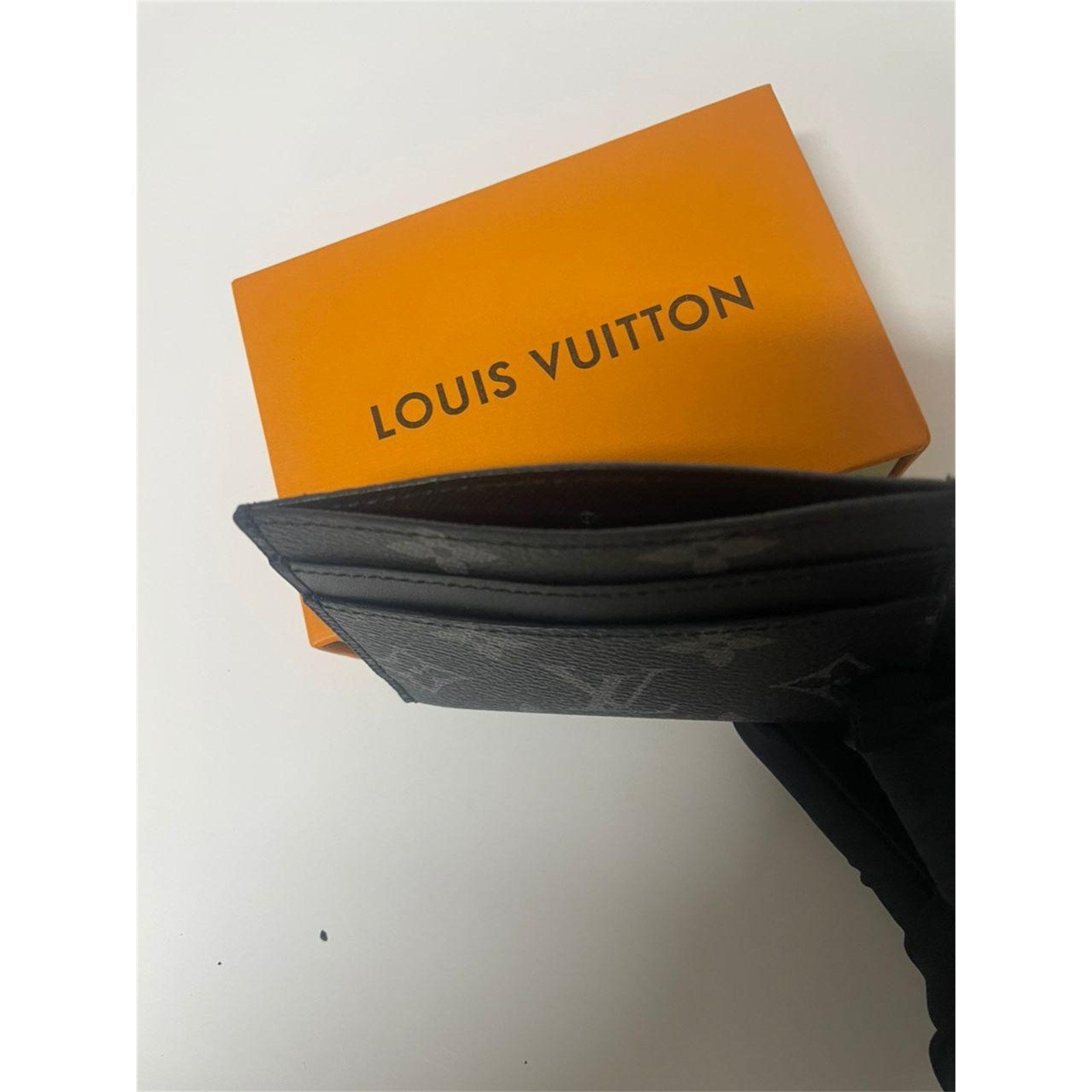 Louis Vuitton Double Black Monogram Canvas Card Holder - photo 4