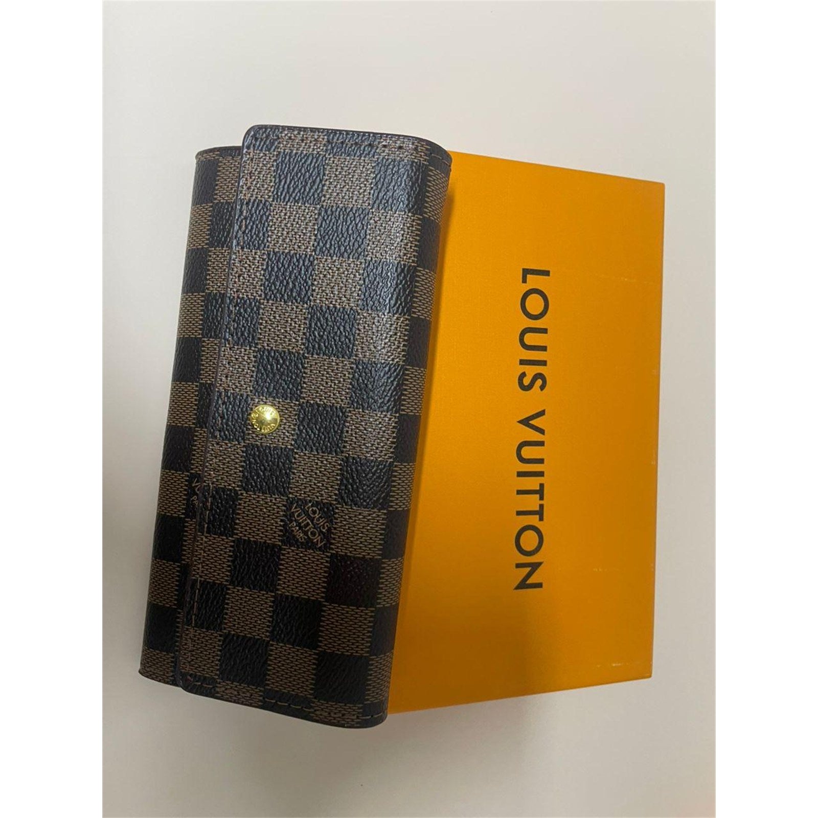 Louis Vuitton Portefeuille Sarah Damier Ebene Long Wallet - photo 2