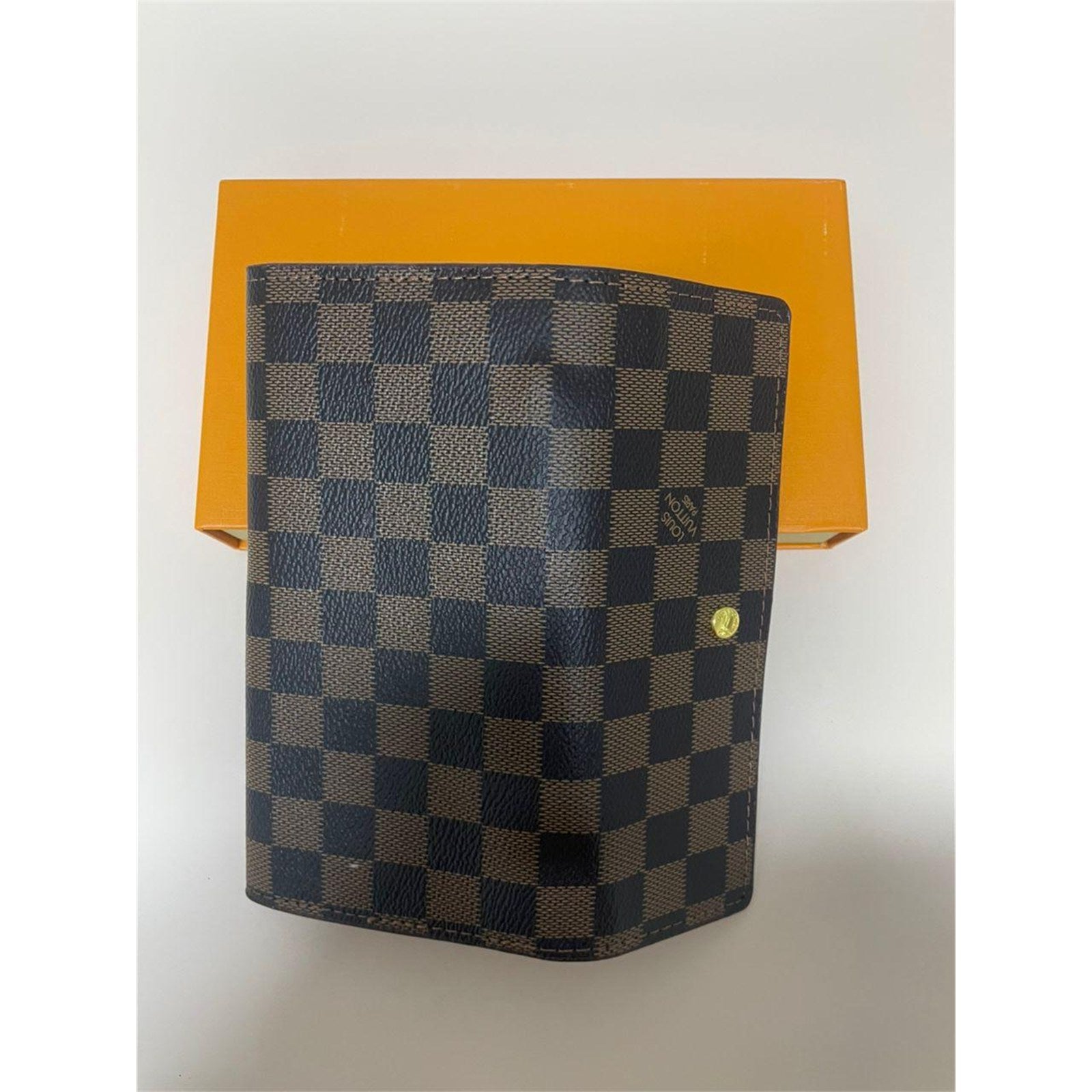 Louis Vuitton Portefeuille Sarah Damier Ebene Long Wallet - photo 6