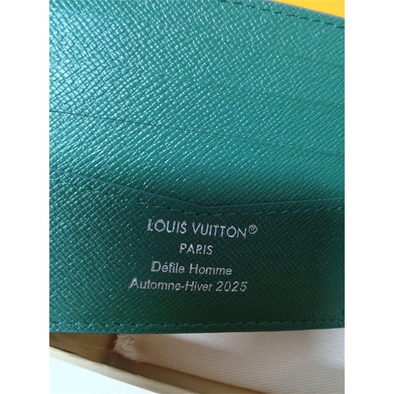 Louis Vuitton LV Golf Monogram Green Wallet Mens Bifold - photo 3