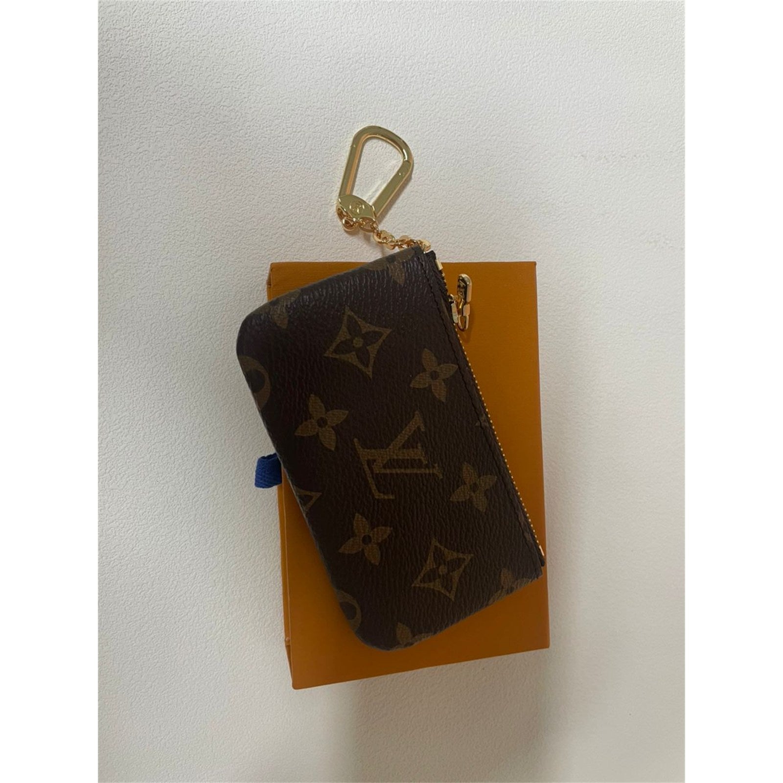 Louis Vuitton Monogram Key Pouch Pochette Cles Coin Purse - photo 2