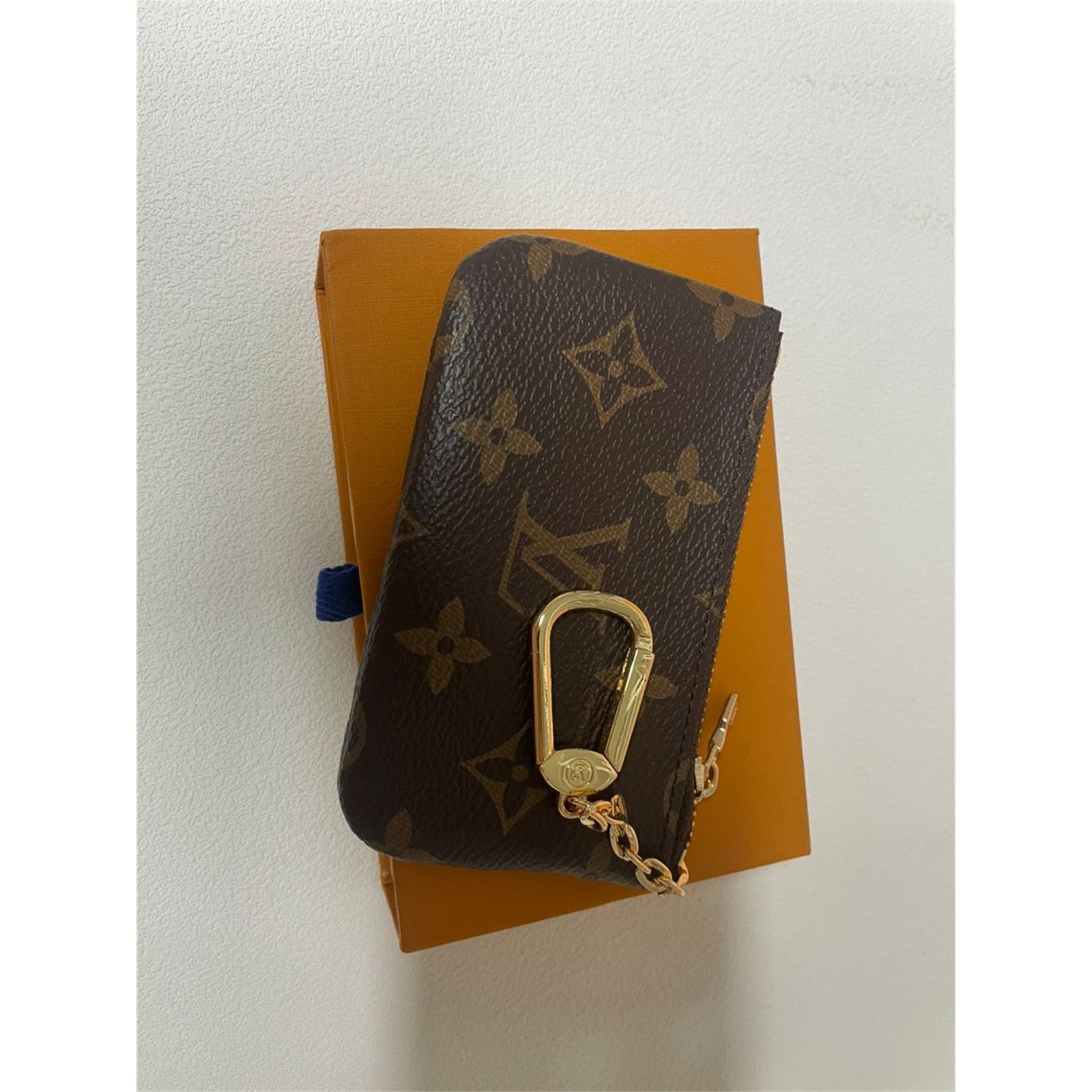 Louis Vuitton Monogram Key Pouch Pochette Cles Coin Purse - photo 4