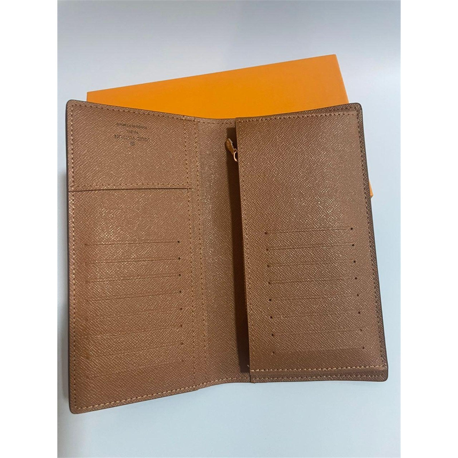 Louis Vuitton Monogram Porte feiulle Brazza Long Wallet Purse Brown - photo 2