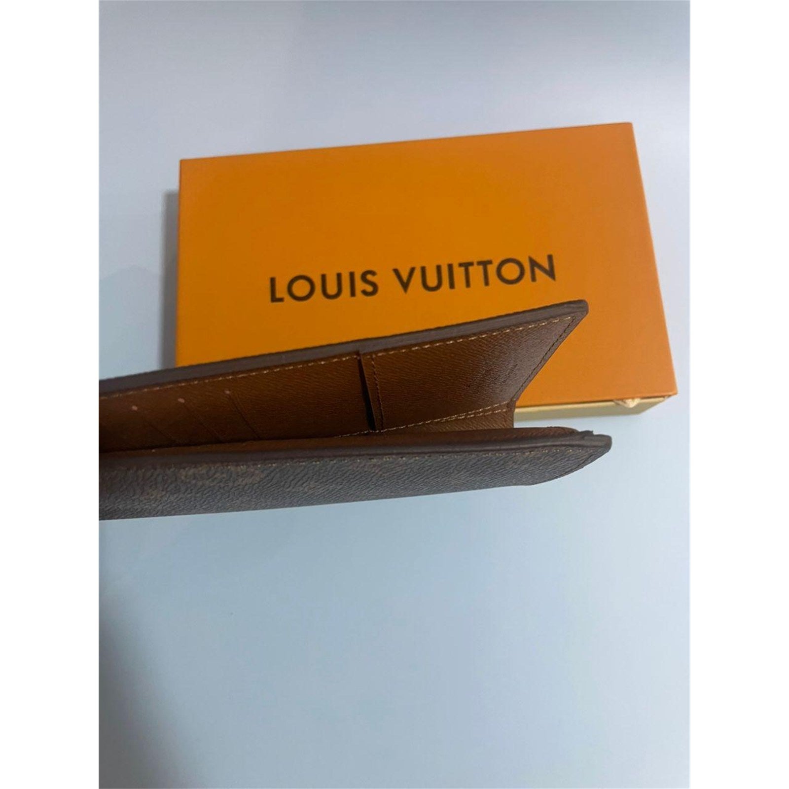Louis Vuitton Monogram Porte feiulle Brazza Long Wallet Purse Brown - photo 8