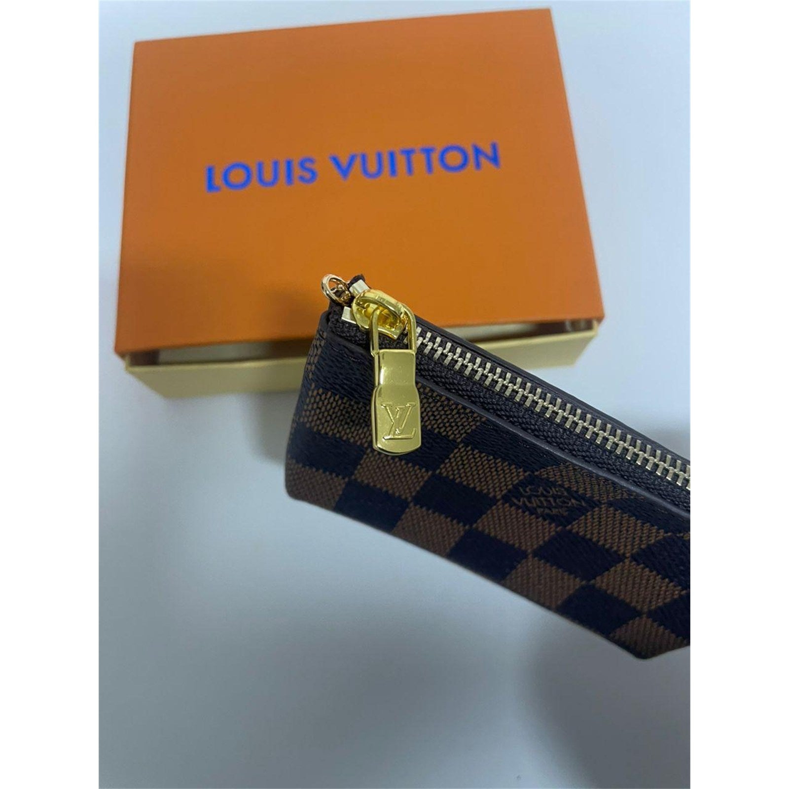 Louis Vuitton Damier Ebene Coin Purse Key Pochette Cles - photo 3