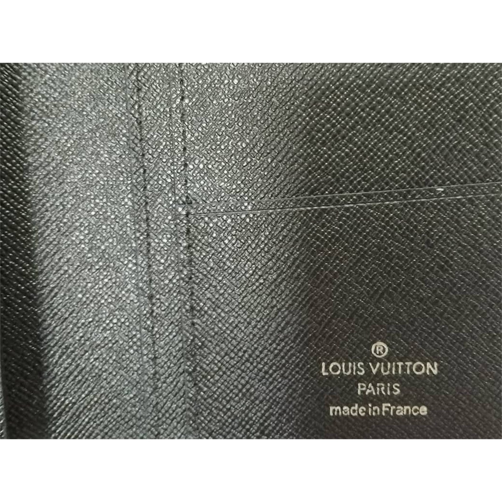 Louis Vuitton Monogram Eclipse Brazza Canvas Long Black Compact Wallet - photo 6