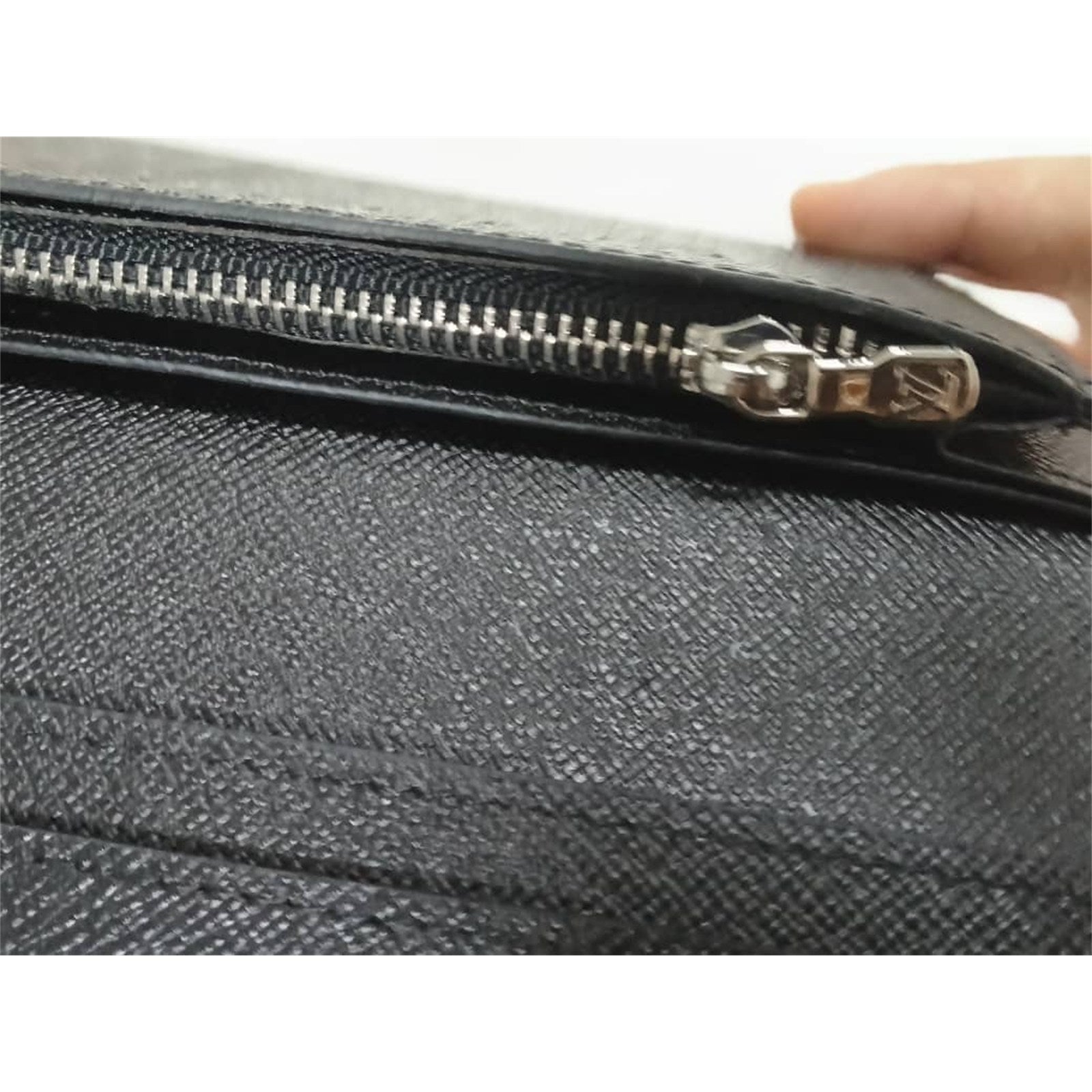 Louis Vuitton Monogram Eclipse Brazza Canvas Long Black Compact Wallet - photo 7