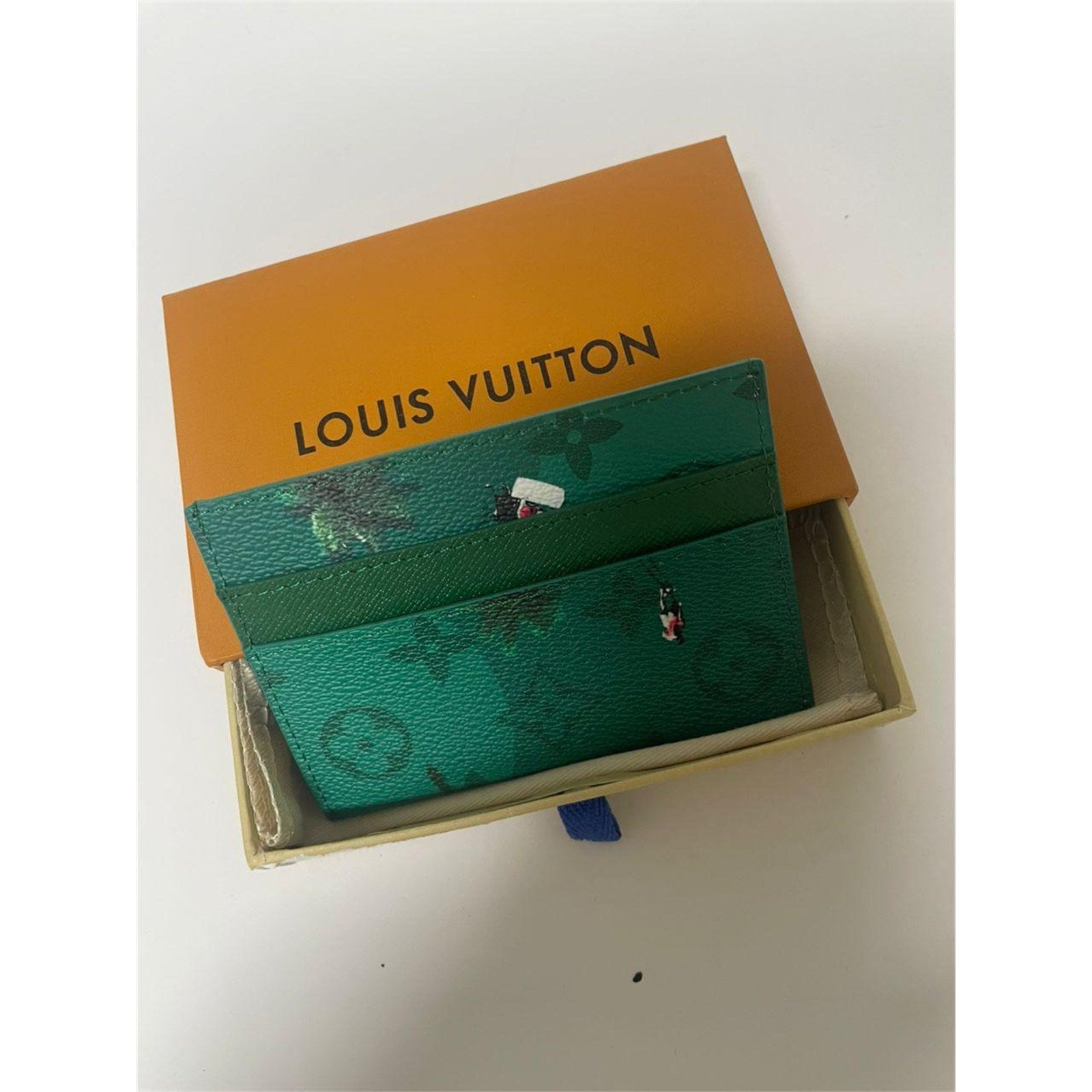 Louis Vuitton Golf Green Wallet Cardholder - photo 5