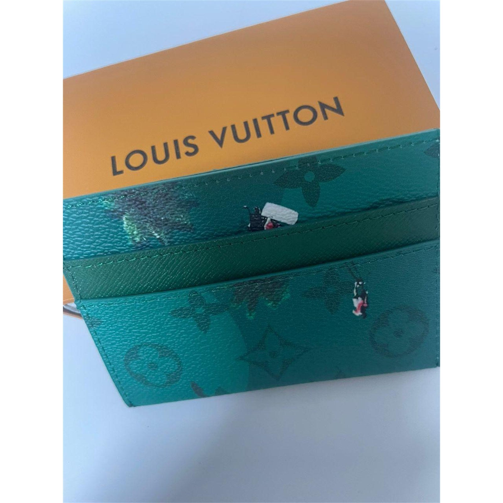 Louis Vuitton Golf Green Wallet Cardholder - photo 6