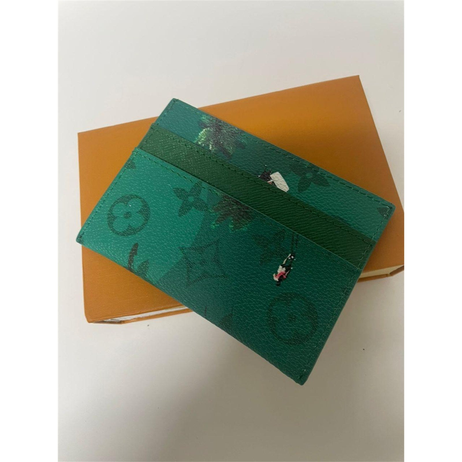Louis Vuitton Golf Green Wallet Cardholder - photo 7