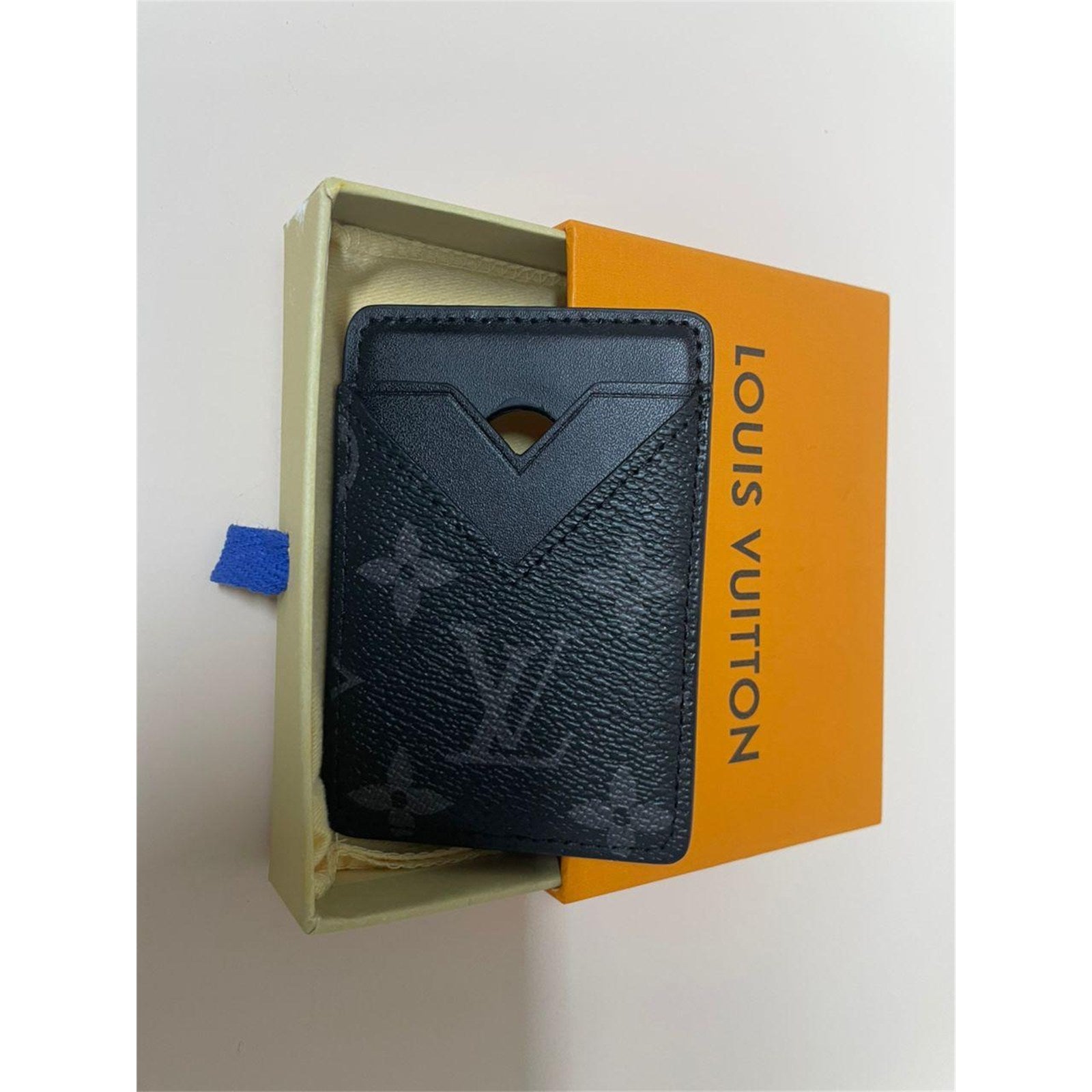 Louis Vuitton M12602 Card Case Monogram Eclipse MagSafe Card Holder - photo 1
