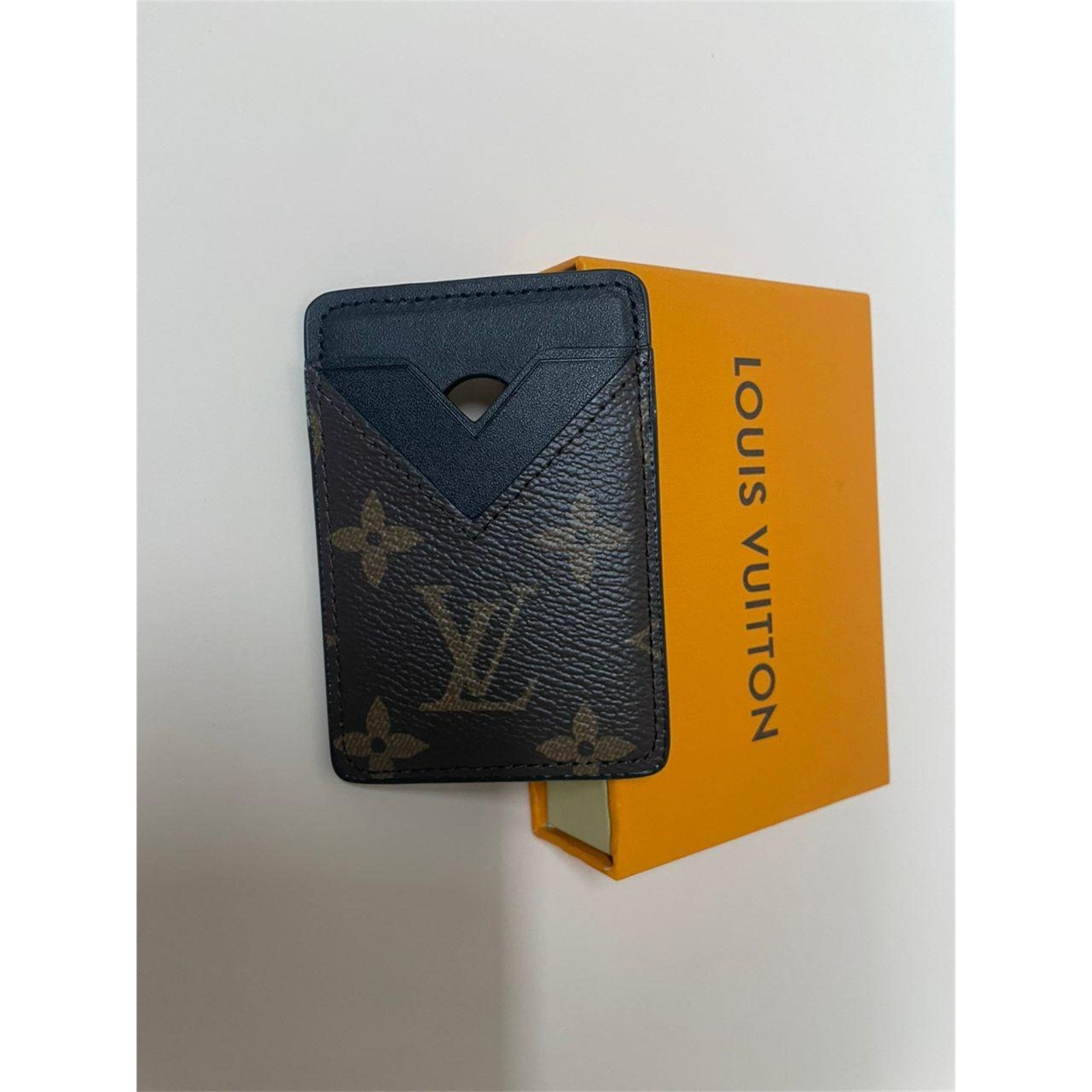 Louis Vuitton Porte-Cartes Magnetic Card Holder Brown Monogram - photo 5