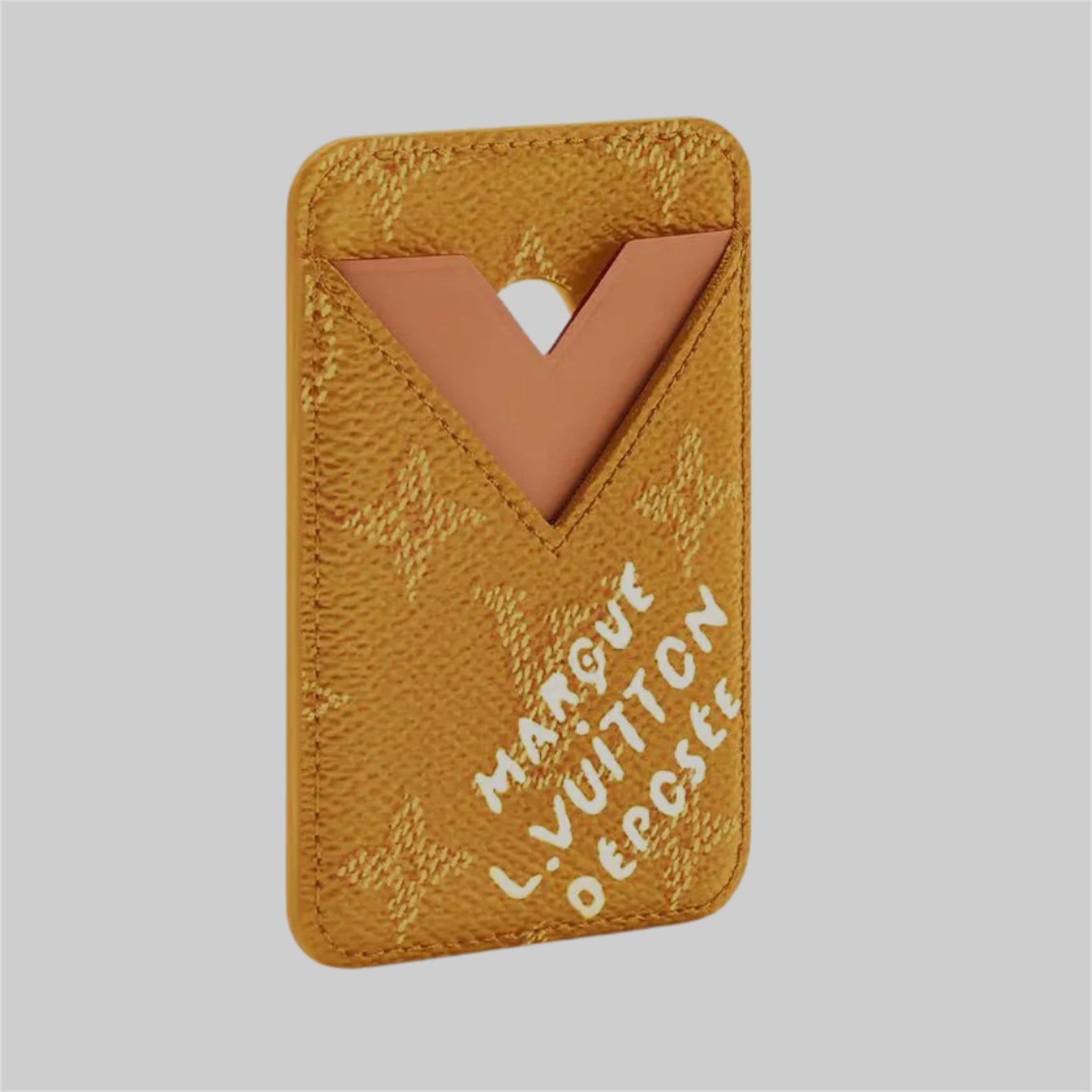 Louis Vuitton Monogram Orange Porte Cult-Magnet MagSafe Card Case Holder - photo 3