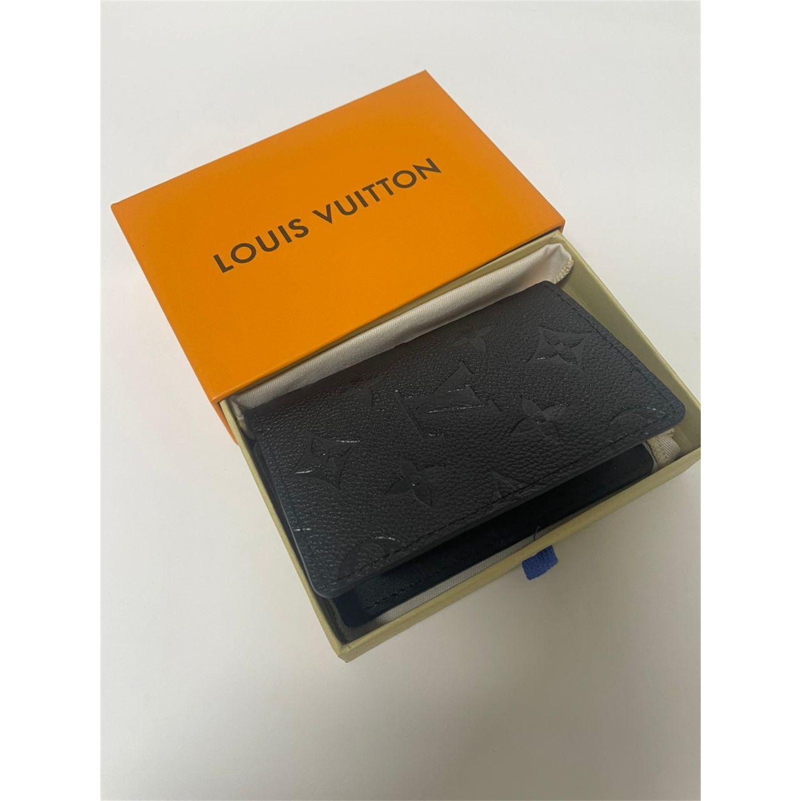 Louis Vuitton Black Monogram Pocket Organizer, Men's Card Holder Wallet - photo 2