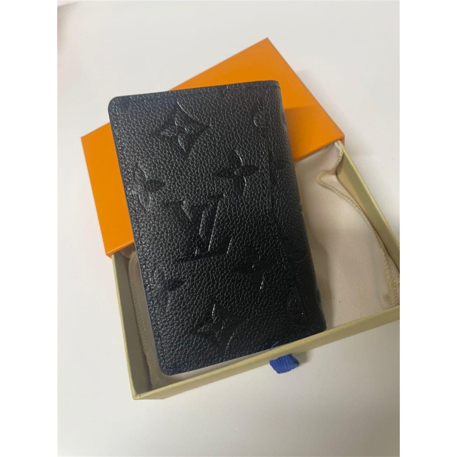 Louis Vuitton Black Monogram Pocket Organizer, Men's Card Holder Wallet - photo 3
