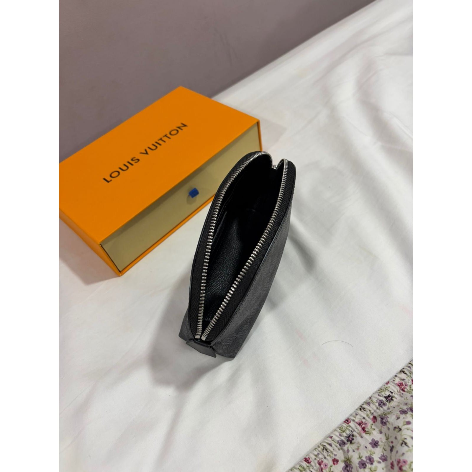 Louis Vuitton Damier Ebene Pochette Cosmetic PM Pouch - photo 5