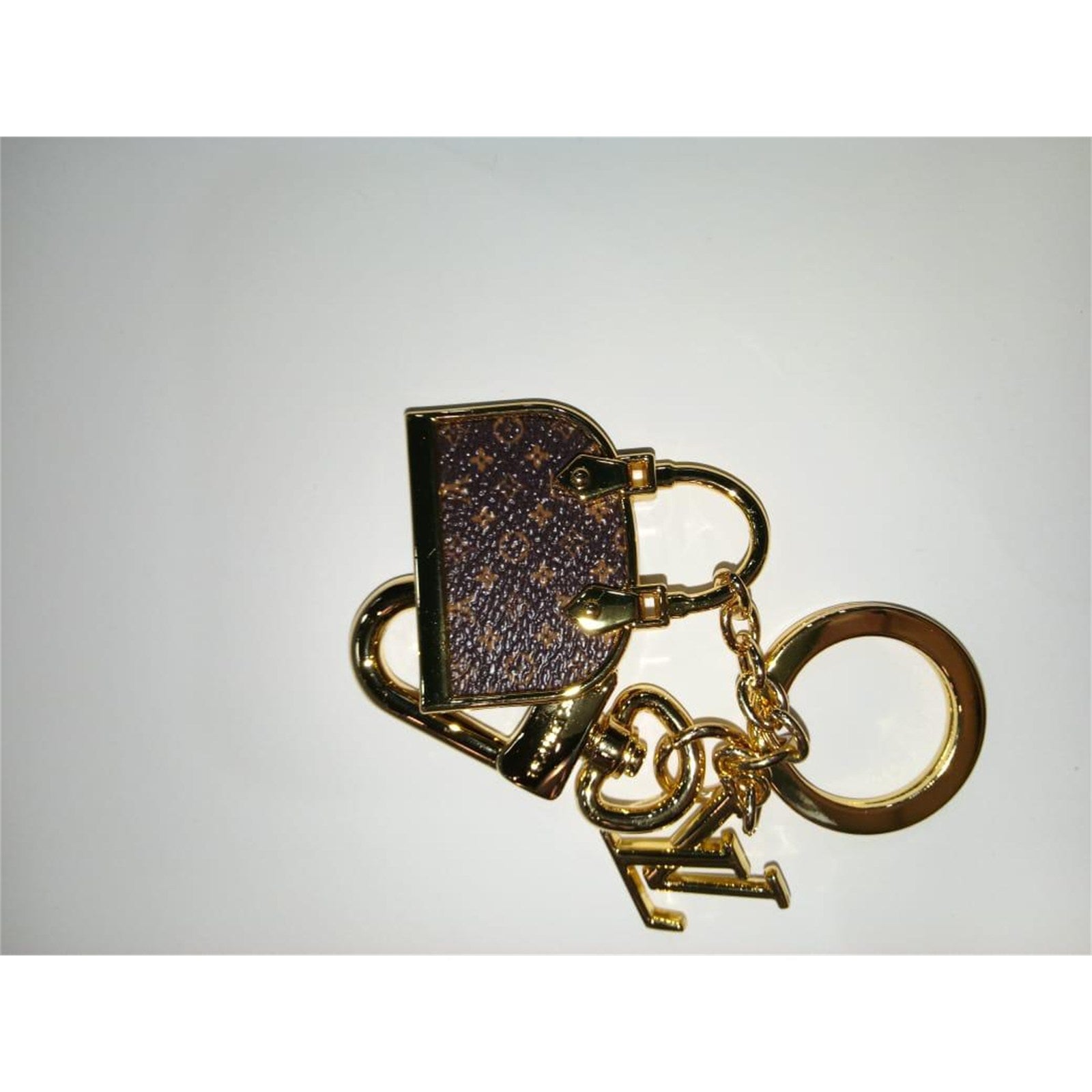 Louis Vuitton Monogram Iconic Keychain Alma Charm Gold Hardware - photo 4