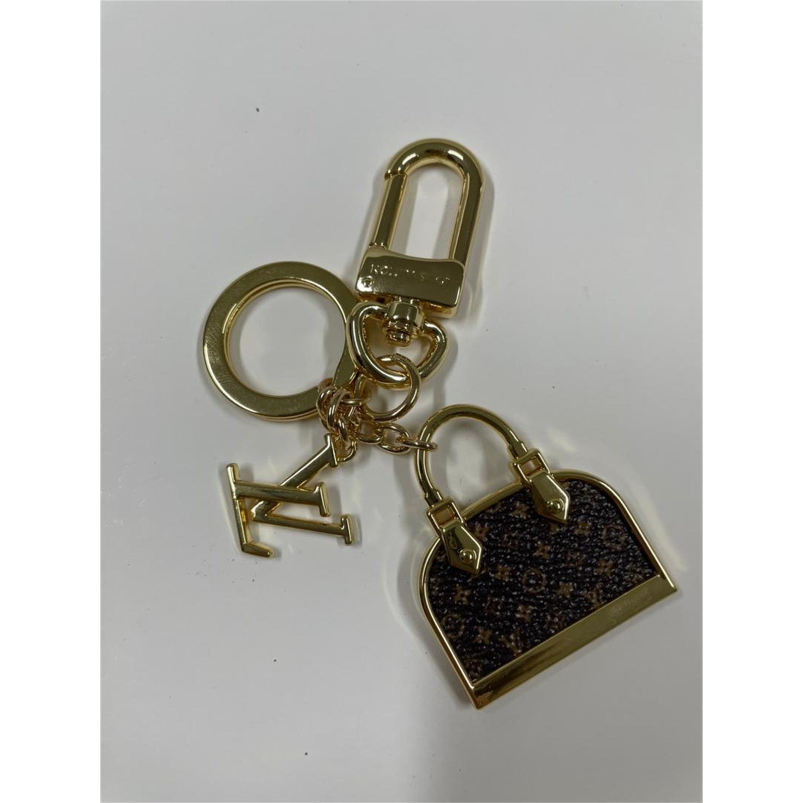 Louis Vuitton Monogram Iconic Keychain Alma Charm Gold Hardware - photo 5