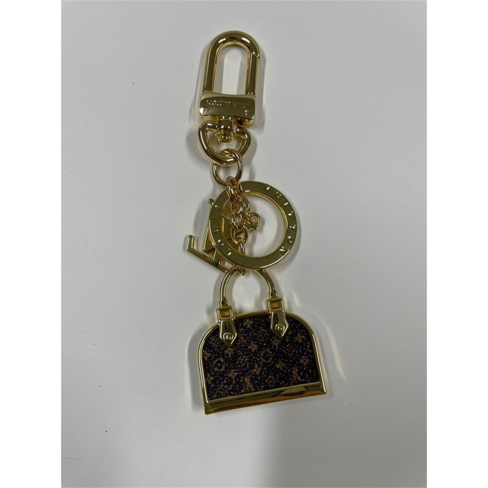 Louis Vuitton Monogram Iconic Keychain Alma Charm Gold Hardware - photo 7