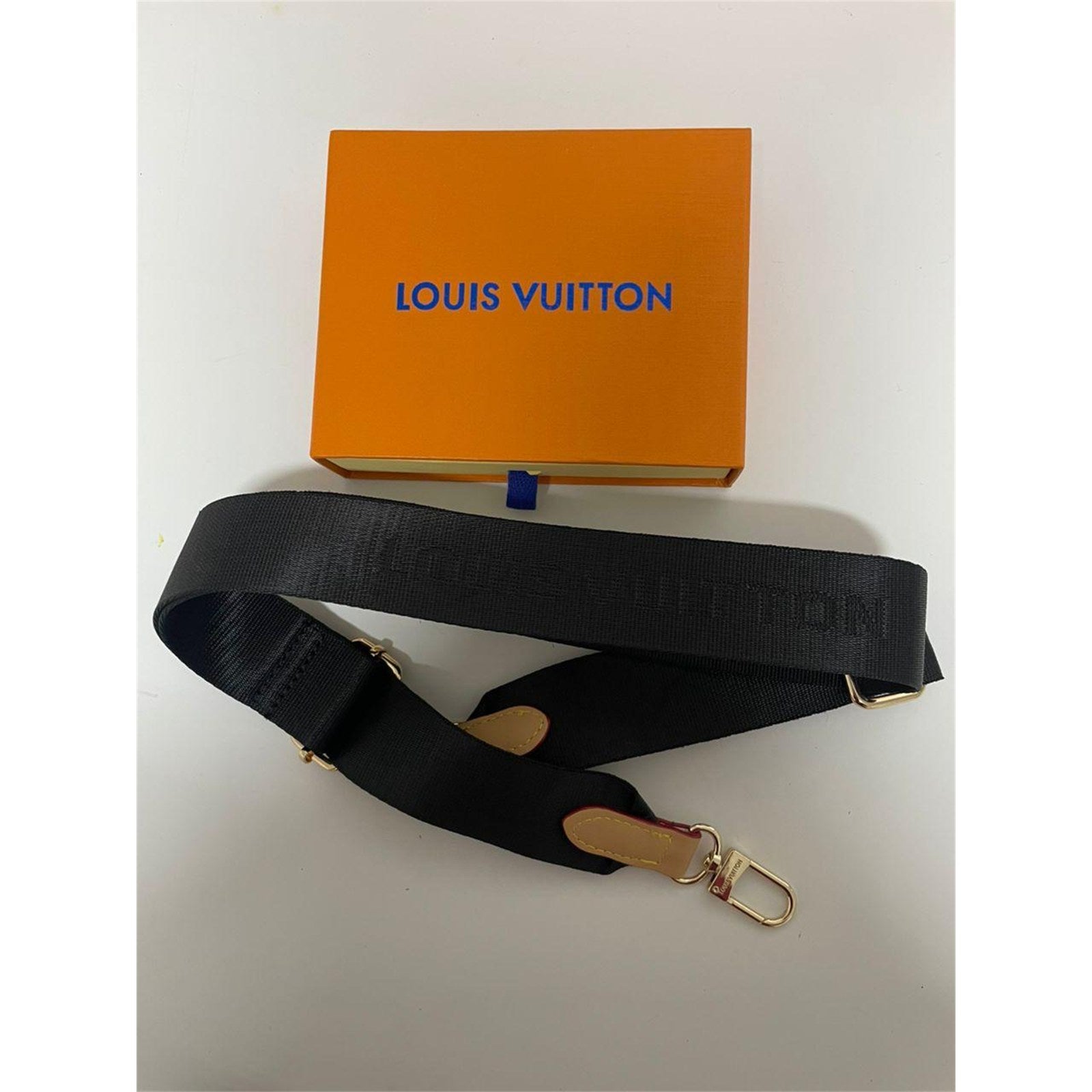 Louis Vuitton Shoulder Strap Adjustable Crossbody Shoulder Replacement Black - photo 2